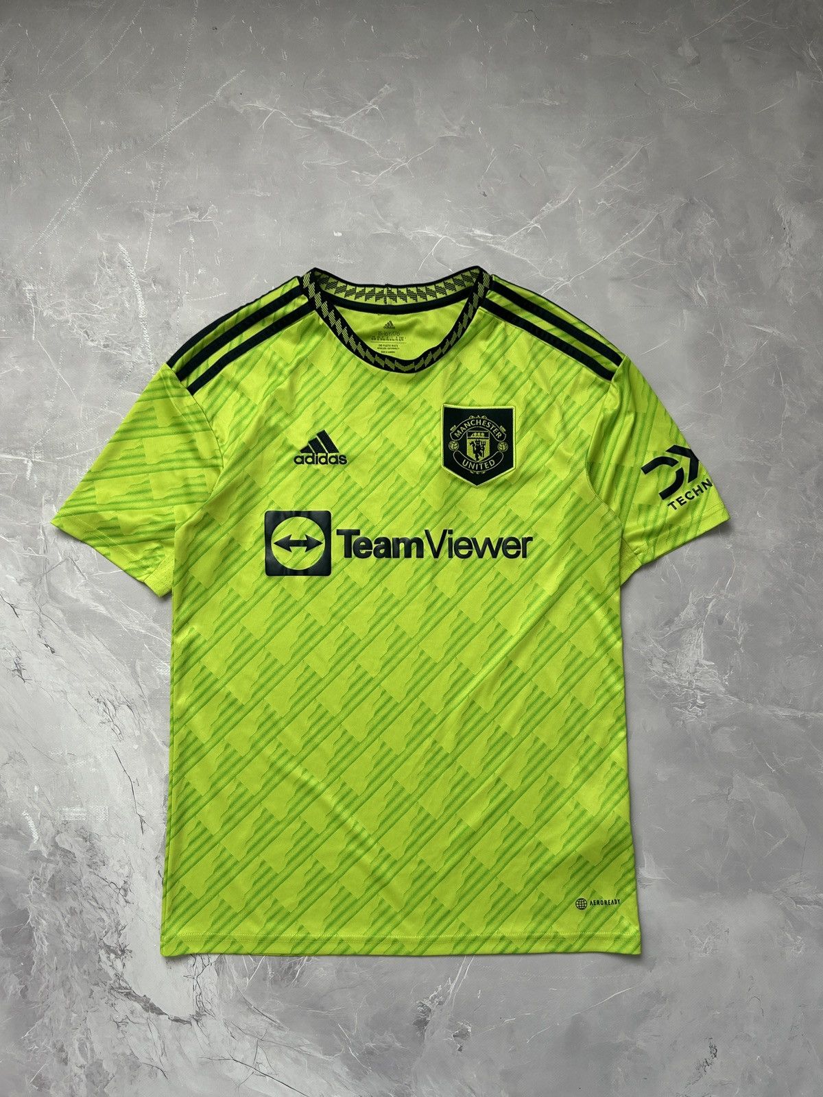 Adidas Adidas Manchester United 2022-2023 Third Football Jersey Size US S / EU 44-46 / 1 - 1 Thumbnail