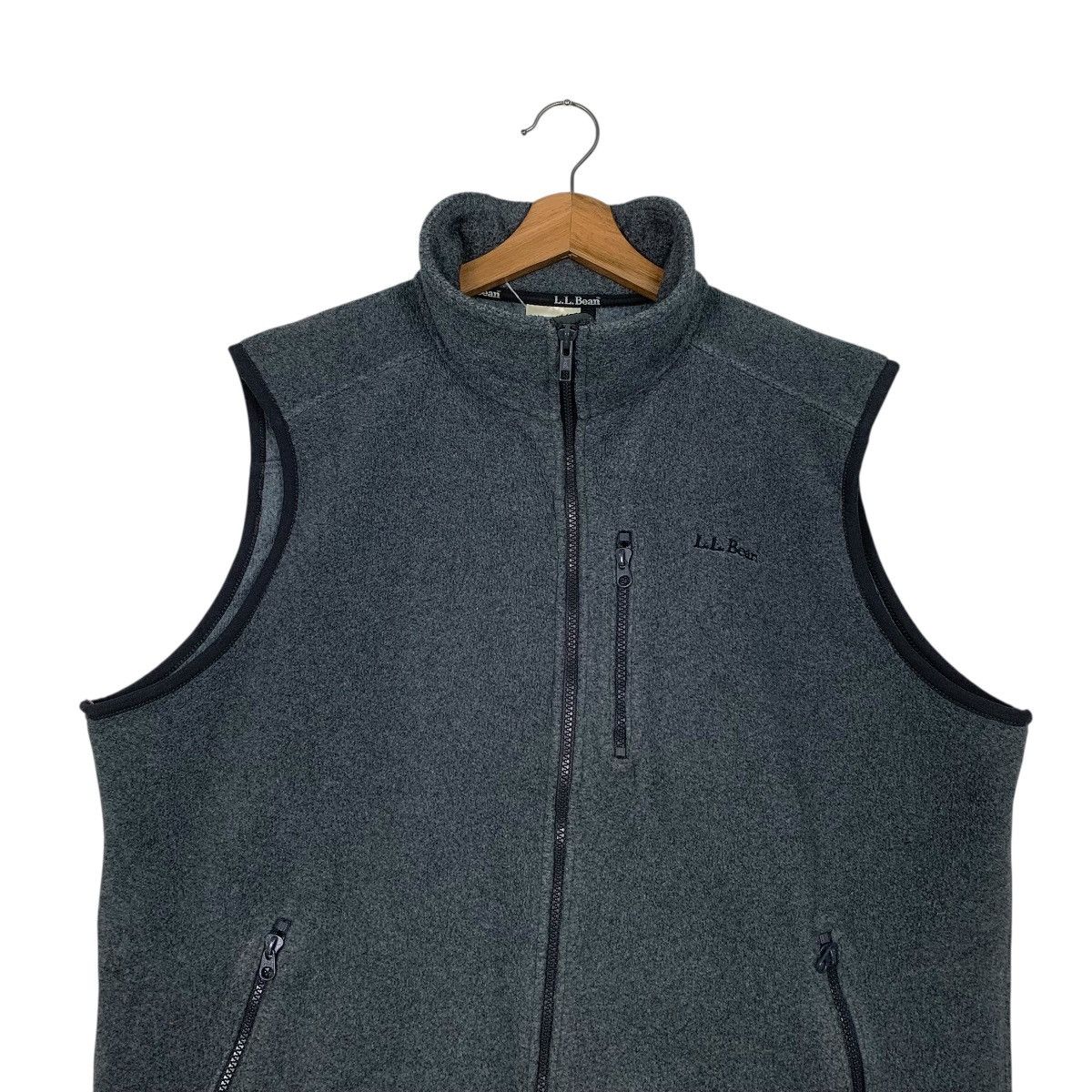 L.L. Bean Vintage LL Bean Fleece Vest Size US M / EU 48-50 / 2 - 2 Thumbnail