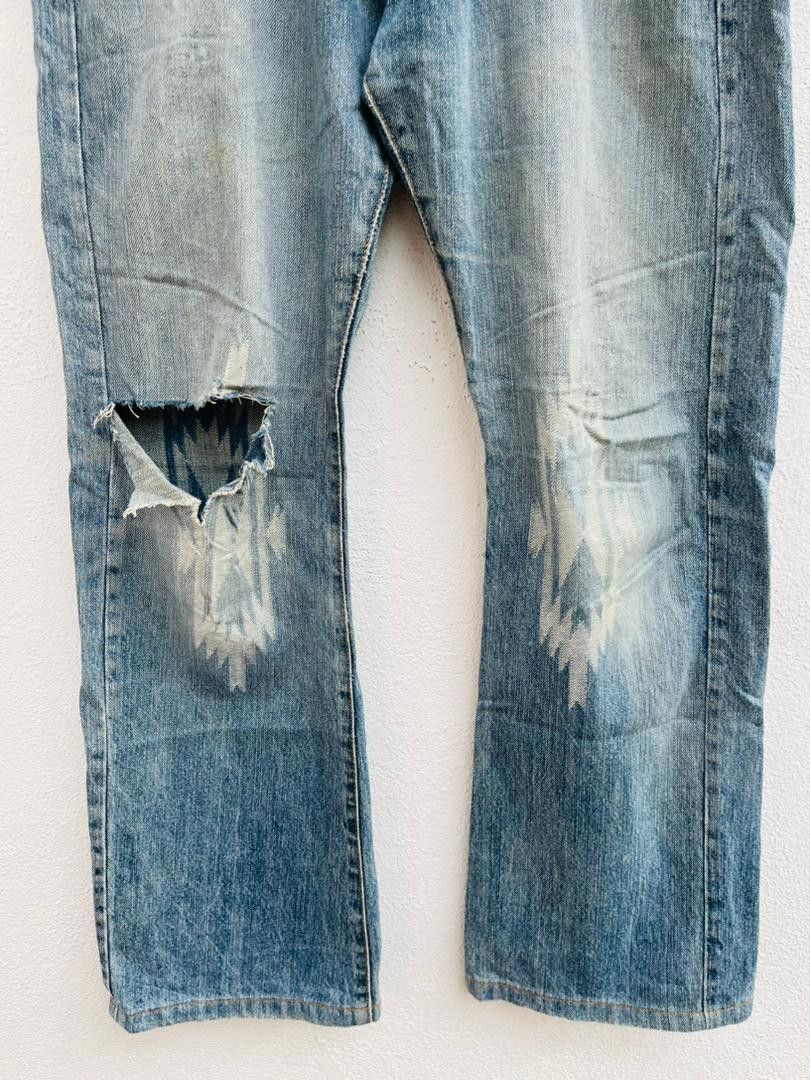 Japanese Brand × Vintage Vintage Troqouis Distressed Japanese Designer Fashion Style Size US 36 / EU 52 - 4 Thumbnail