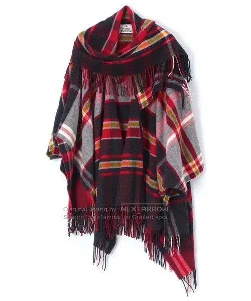 Vivienne Westwood Vivienne Westwood Plaid Cloak with Scarf Size ONE SIZE - 1 Thumbnail