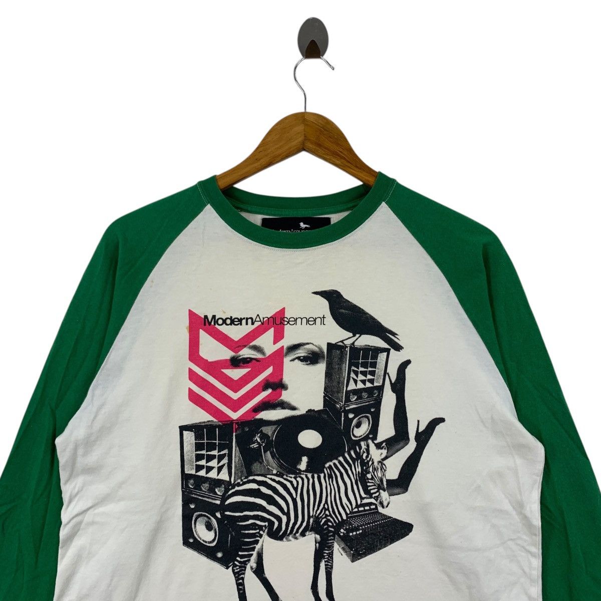 Japanese Brand × Modern Amusement × Vintage Vintage MODERN AMUSEMENT Japanese Brand Pop Art Print Shirt Size US M / EU 48-50 / 2 - 3 Thumbnail