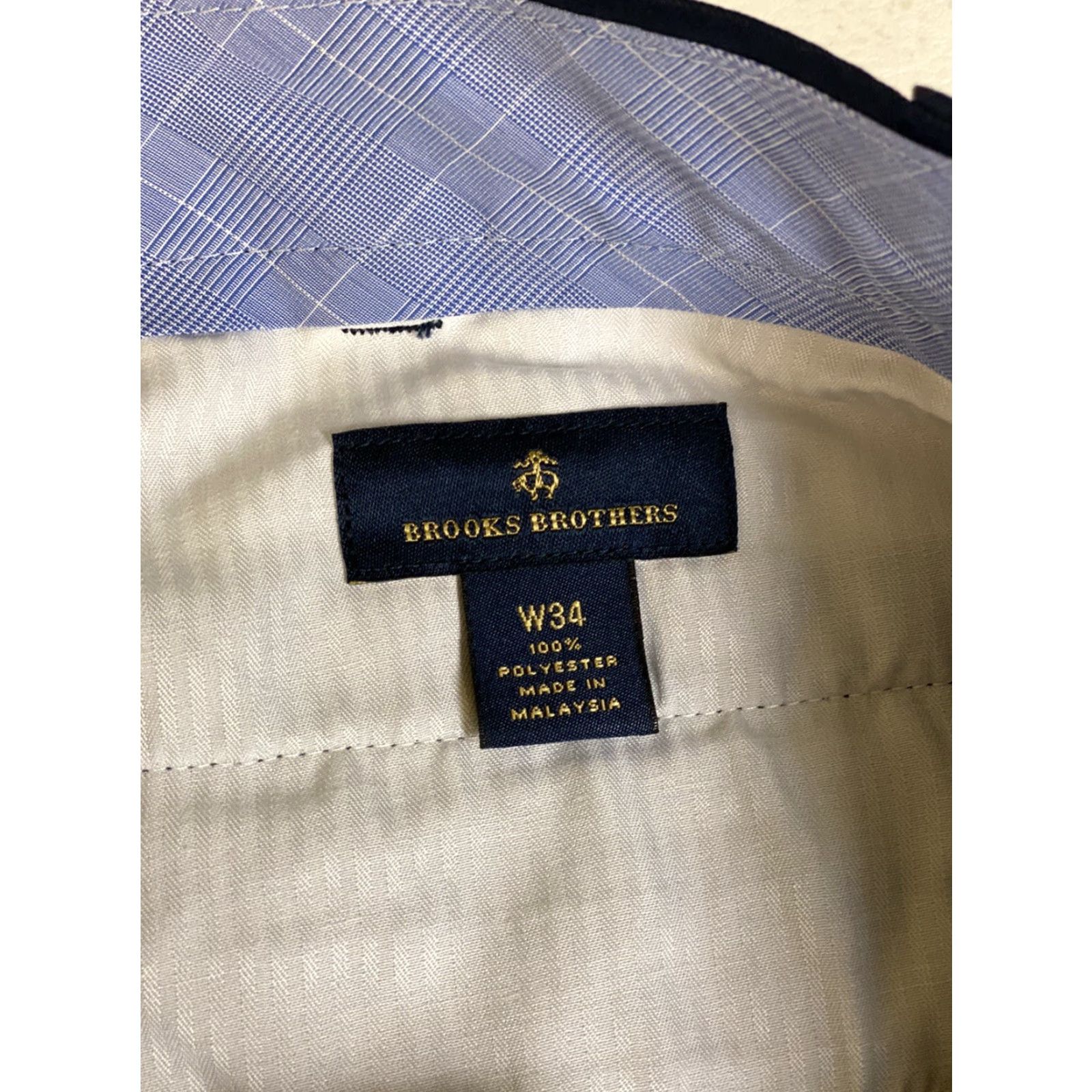 Brooks Brothers Brooks Brothers Shorts Navy Blue 34” Flat Front Regular Classic Men Casual Vacation Cruise Wear Pockets Belt Loops Zip Size US 34 / EU 50 - 8 Thumbnail