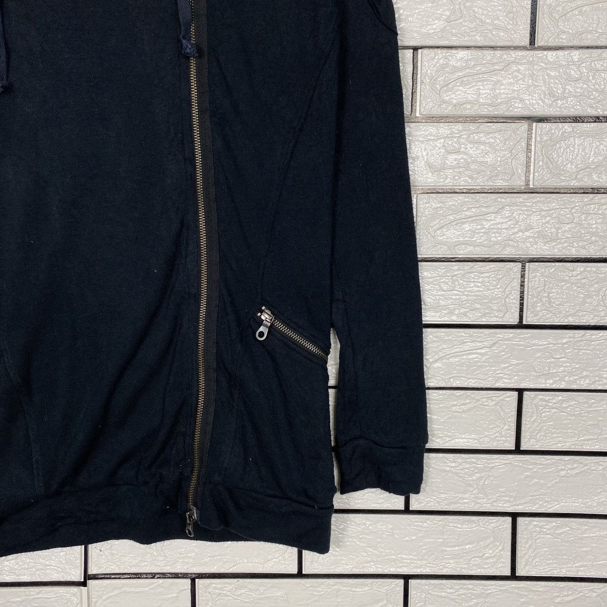 Japanese Brand 📌Vintage Zipper Hoodie Shearling Azul Issey Miyake Size US S / EU 44-46 / 1 - 6 Thumbnail