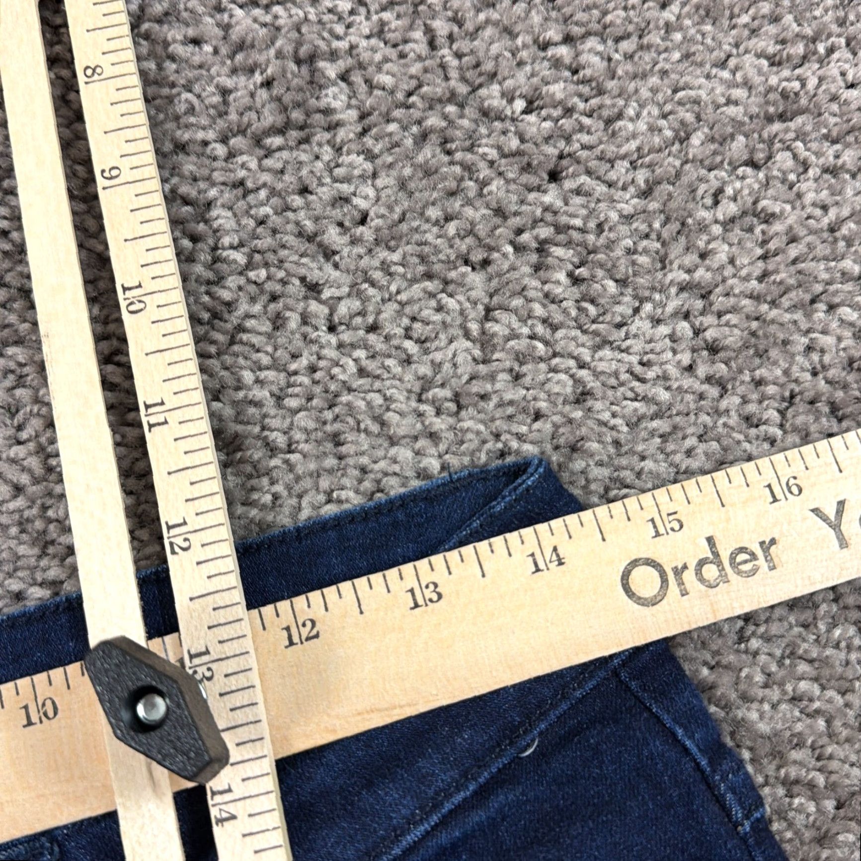 Vintage Barbell Apparel Jeans Mens 30 Straight Slim Fit Dark Wash Denim USA Made Size US 28 / EU 44 - 5 Thumbnail