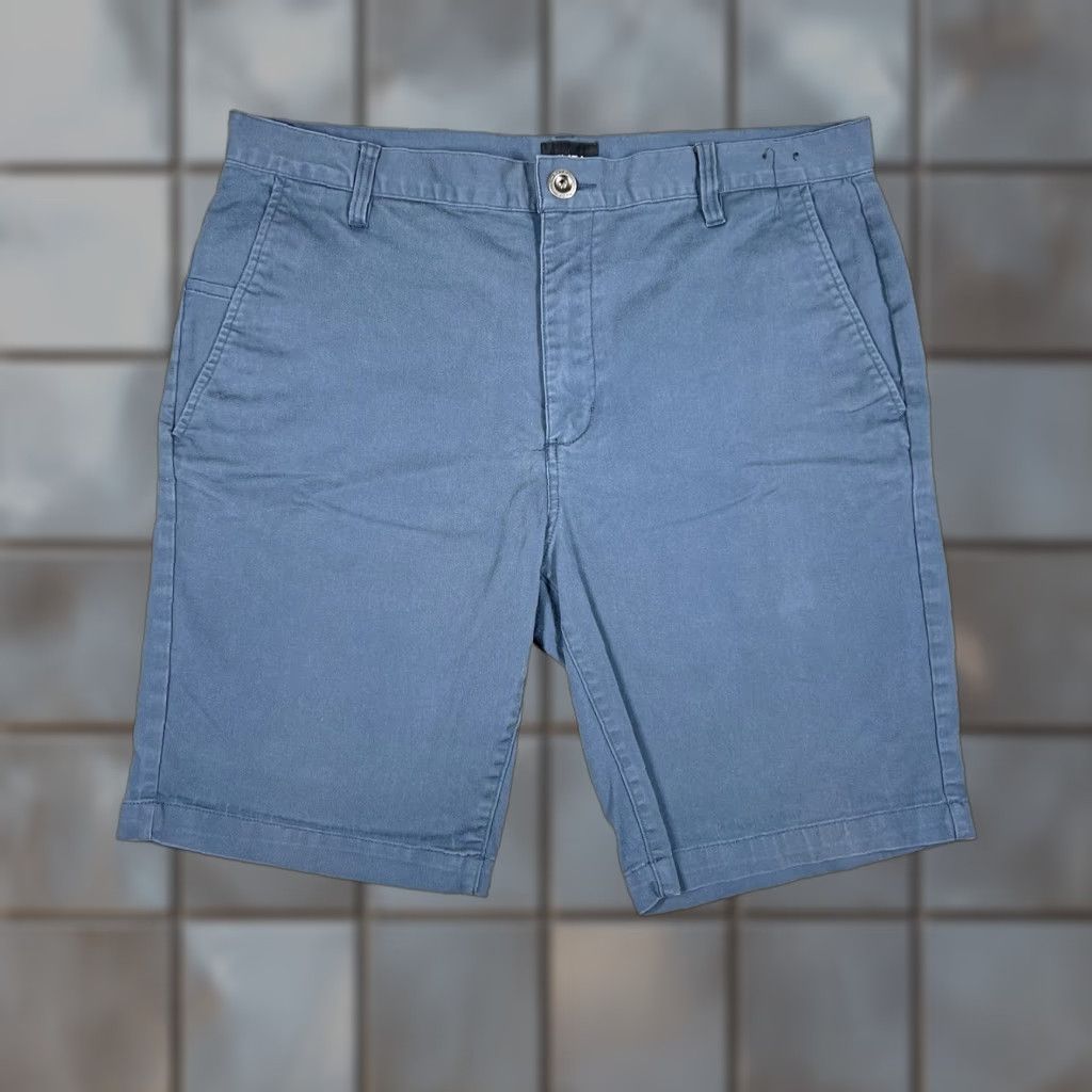 RVCA RVCA Weekend Stretch Men’s Chino Shorts Size 36 Blue Cotton Polyester Blend Size US 36 / EU 52 - 1 Thumbnail