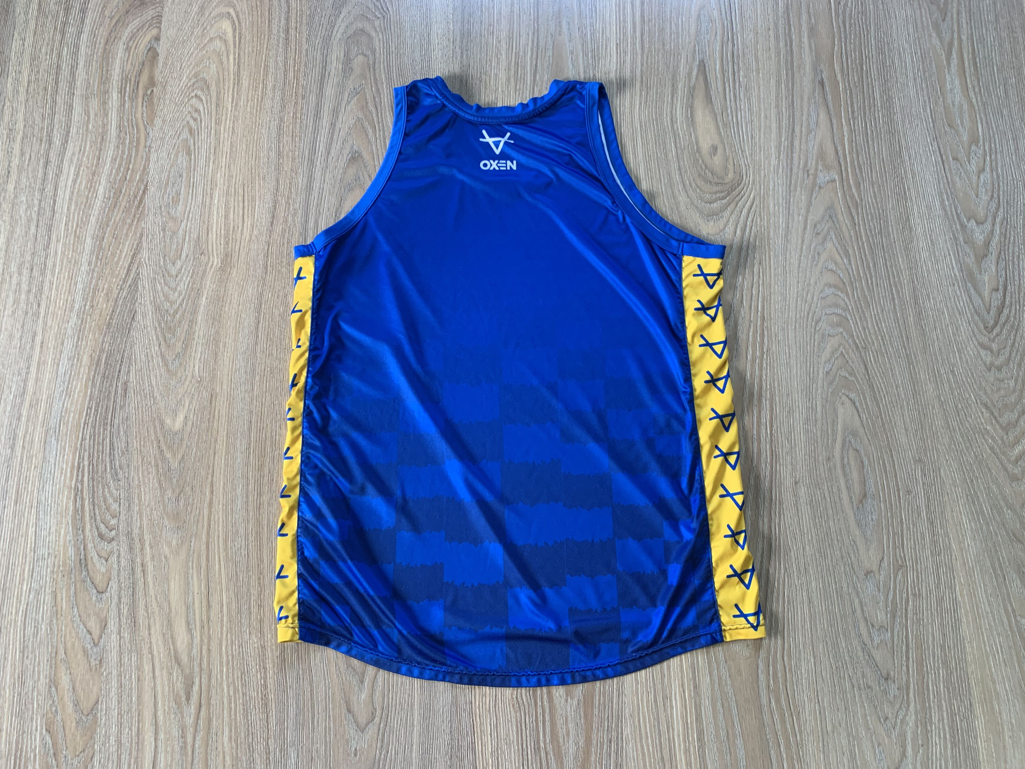 Vintage Oxen Leeds Rhinos Training Sleeveless T Size US L / EU 52-54 / 3 - 3 Thumbnail