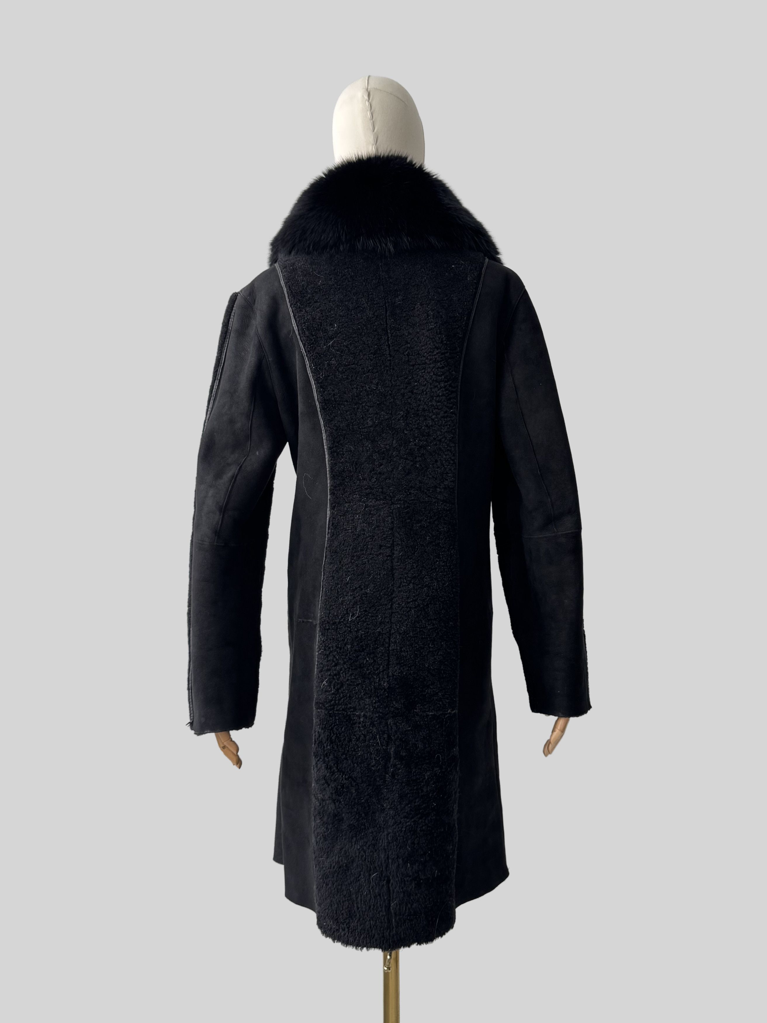 Vintage Vintage Real Sheepskin Coat (D10)(D15) Size M / US 6-8 / IT 42-44 - 4 Thumbnail