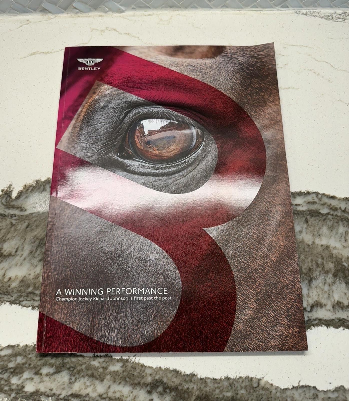 Bentley The Official Bentley Magazine Issue 66 Autumn 2018 Jockey Size ONE SIZE - 1 Thumbnail