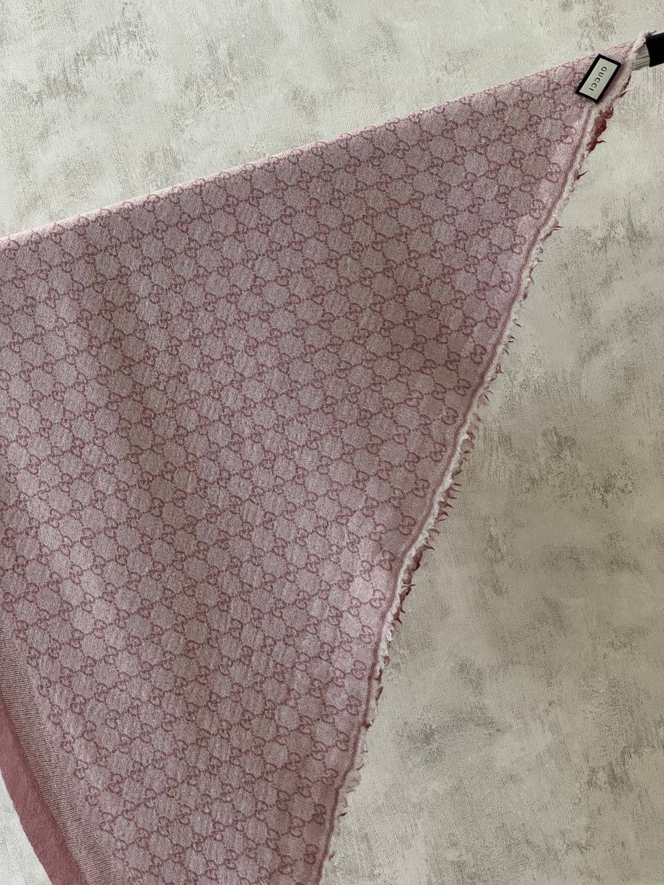 Gucci Gucci Wool Pink Scarf Size ONE SIZE - 4 Thumbnail