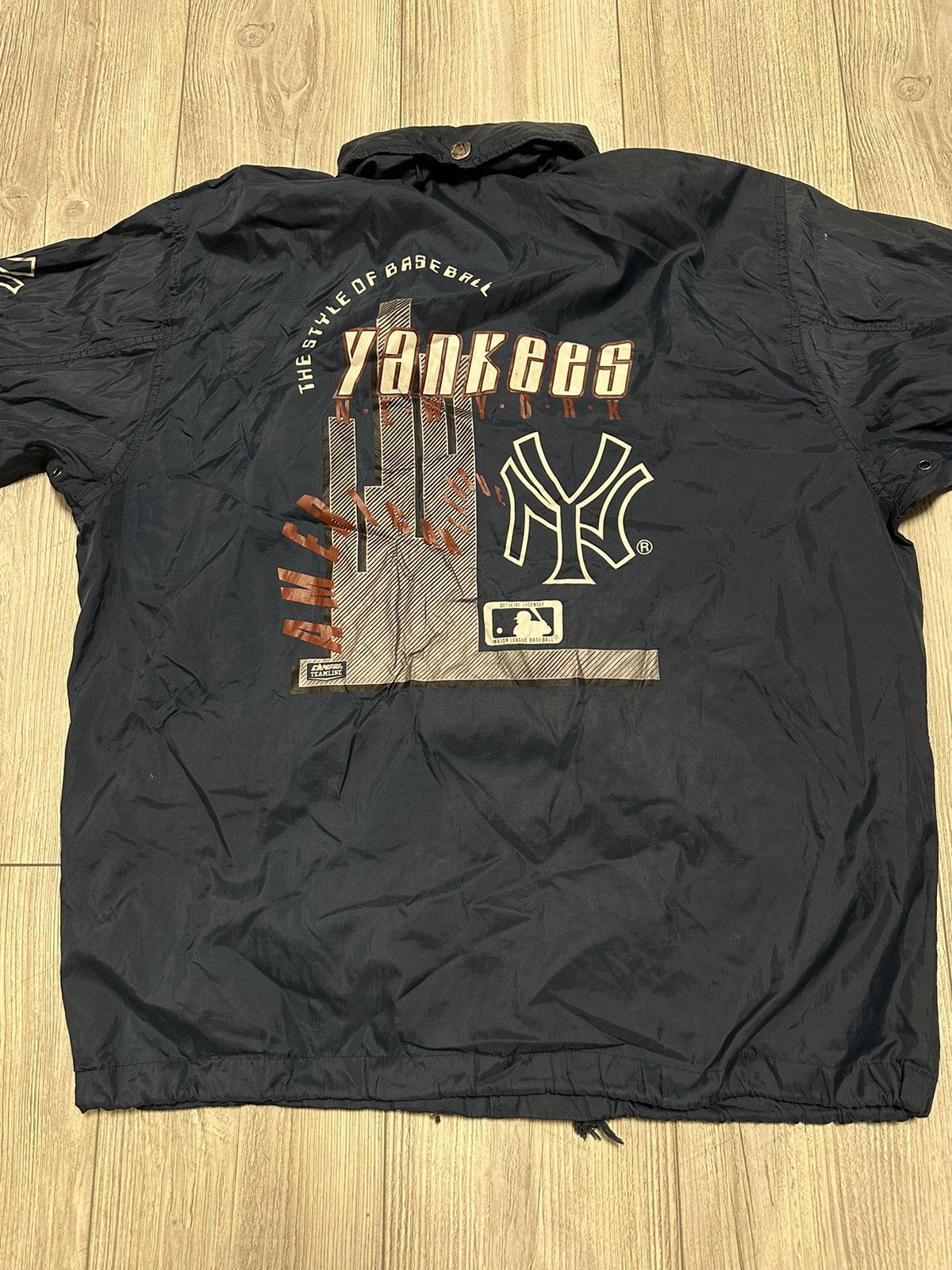 MLB Vintage New York Yankees Jacket Y2K Size US S / EU 44-46 / 1 - 7 Thumbnail