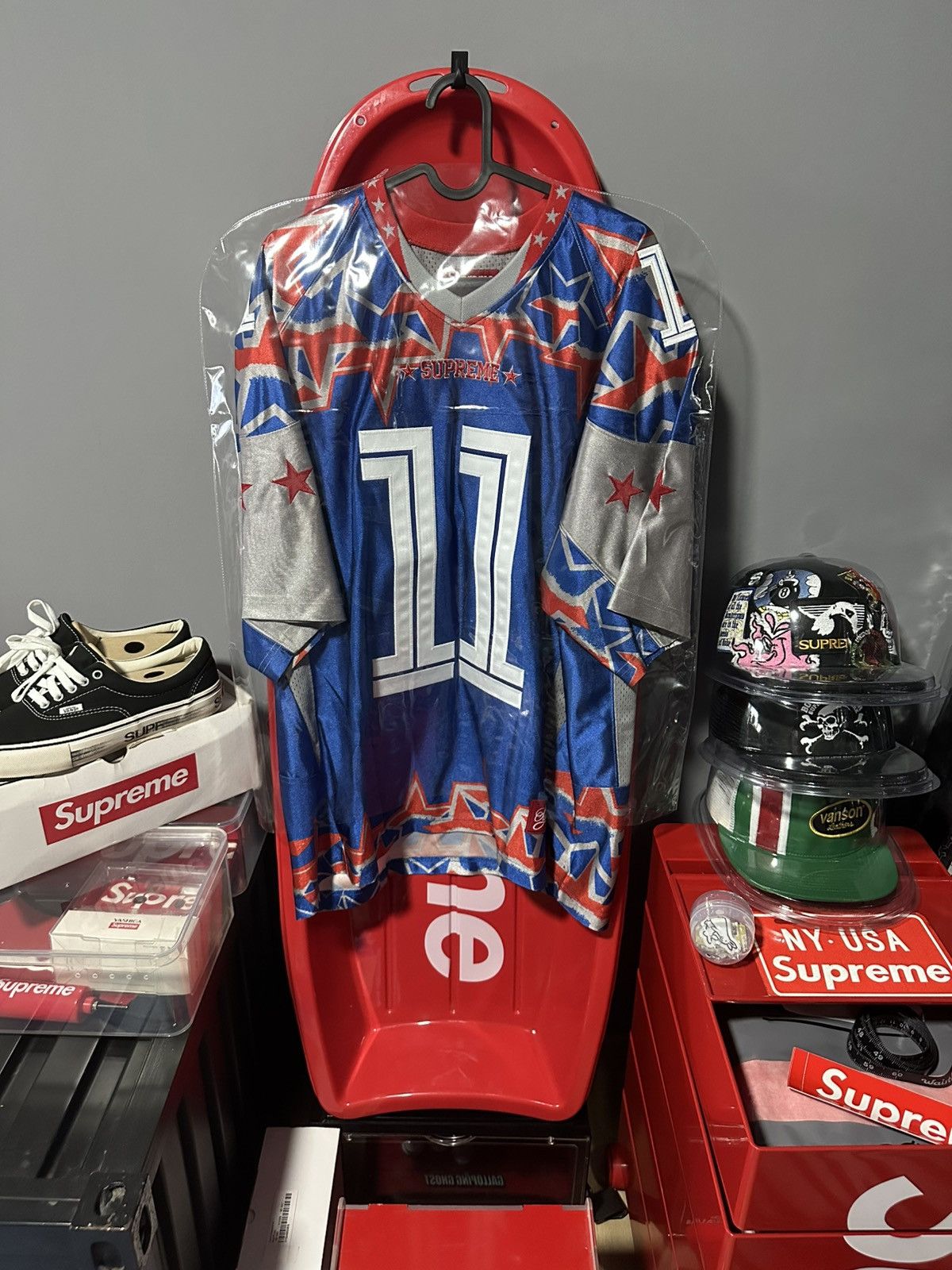 Supreme Supreme star jersey Size US L / EU 52-54 / 3 - 1 Thumbnail