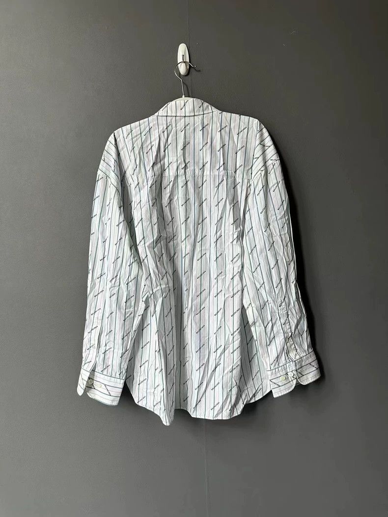 Balenciaga Balenciaga size 36 Striped Barrage Shirt Size US S / EU 44-46 / 1 - 2 Thumbnail