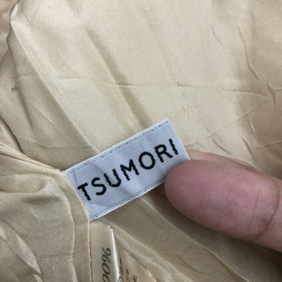 Issey Miyake TSUMORI CHISATO Jacket Sashiko Design With Bamboo Button Size US M / EU 48-50 / 2 - 5 Thumbnail