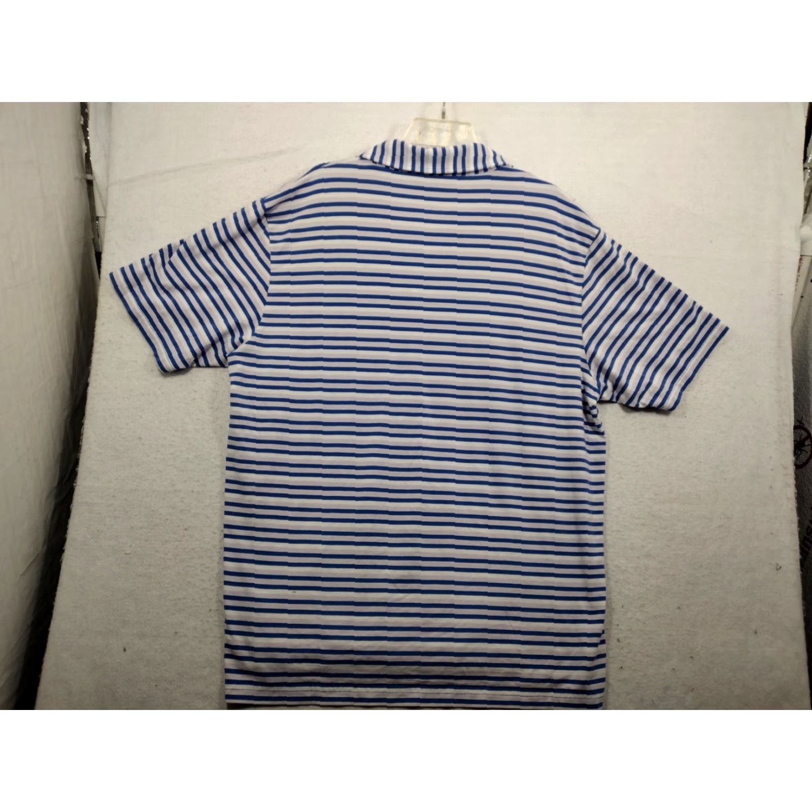 Peter Millar Peter Millar Polo Shirt Mens XL Purple Short Sleeve Striped Collared Button Golf Summer Comfort Size US XL / EU 56 / 4 - 6 Thumbnail