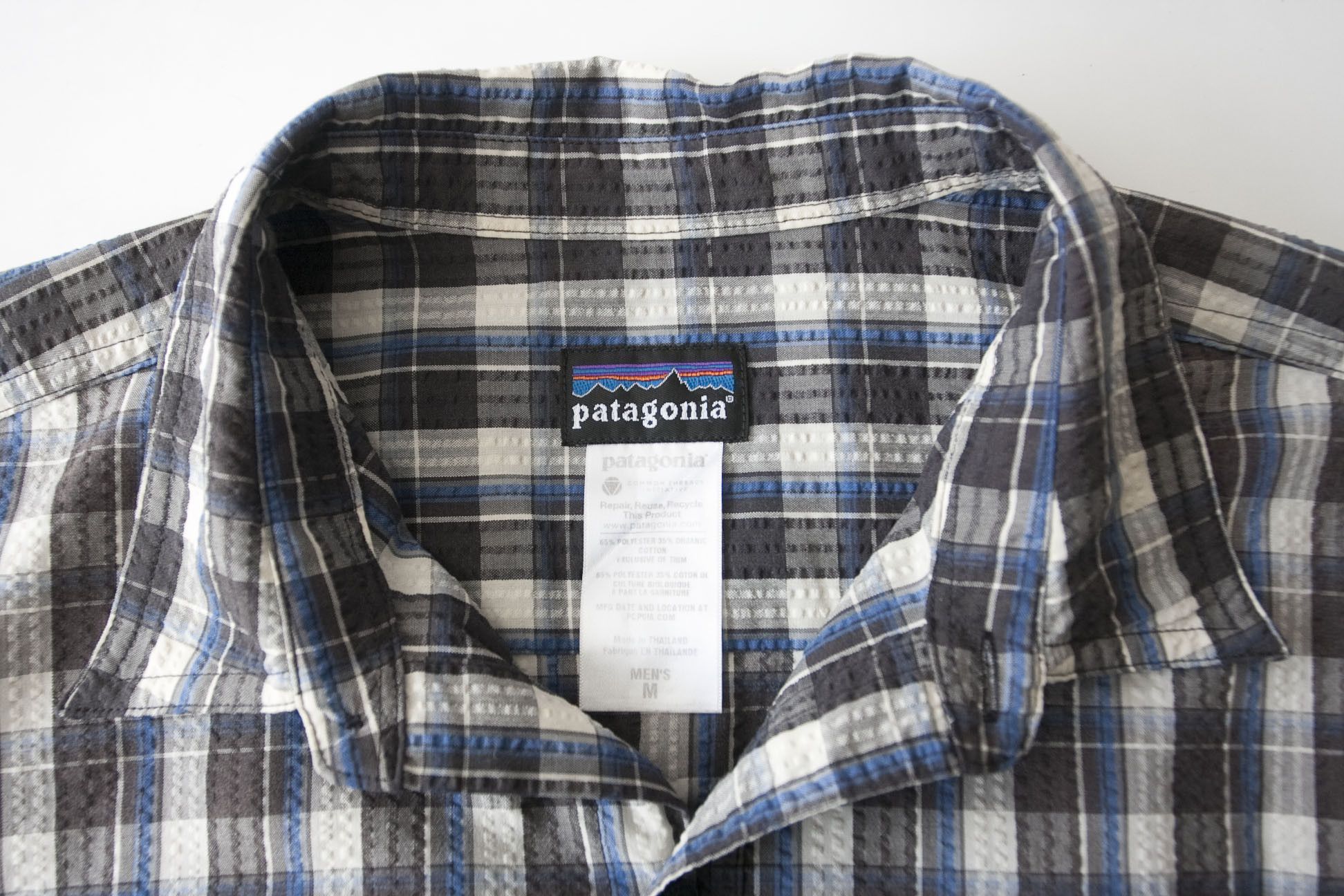 Hugo Boss Patagonia Shirt Short Sleeve Size M Plaid Size US L / EU 52-54 / 3 - 3 Thumbnail