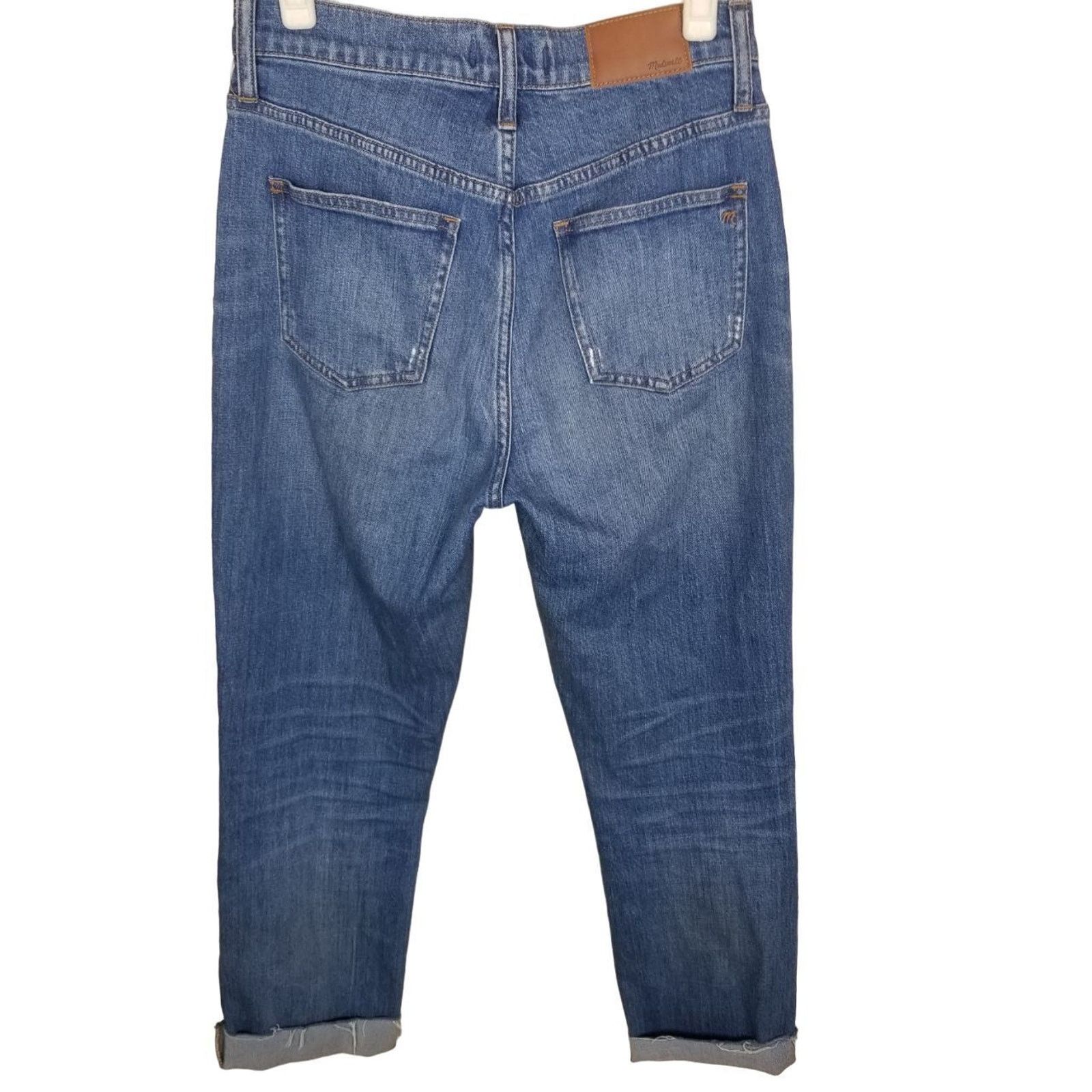 Madewell Madewell Womens The Perfect Vintage Jeans 27 Raw Hem Preppy Size 27" / US 4 / IT 40 - 8 Thumbnail
