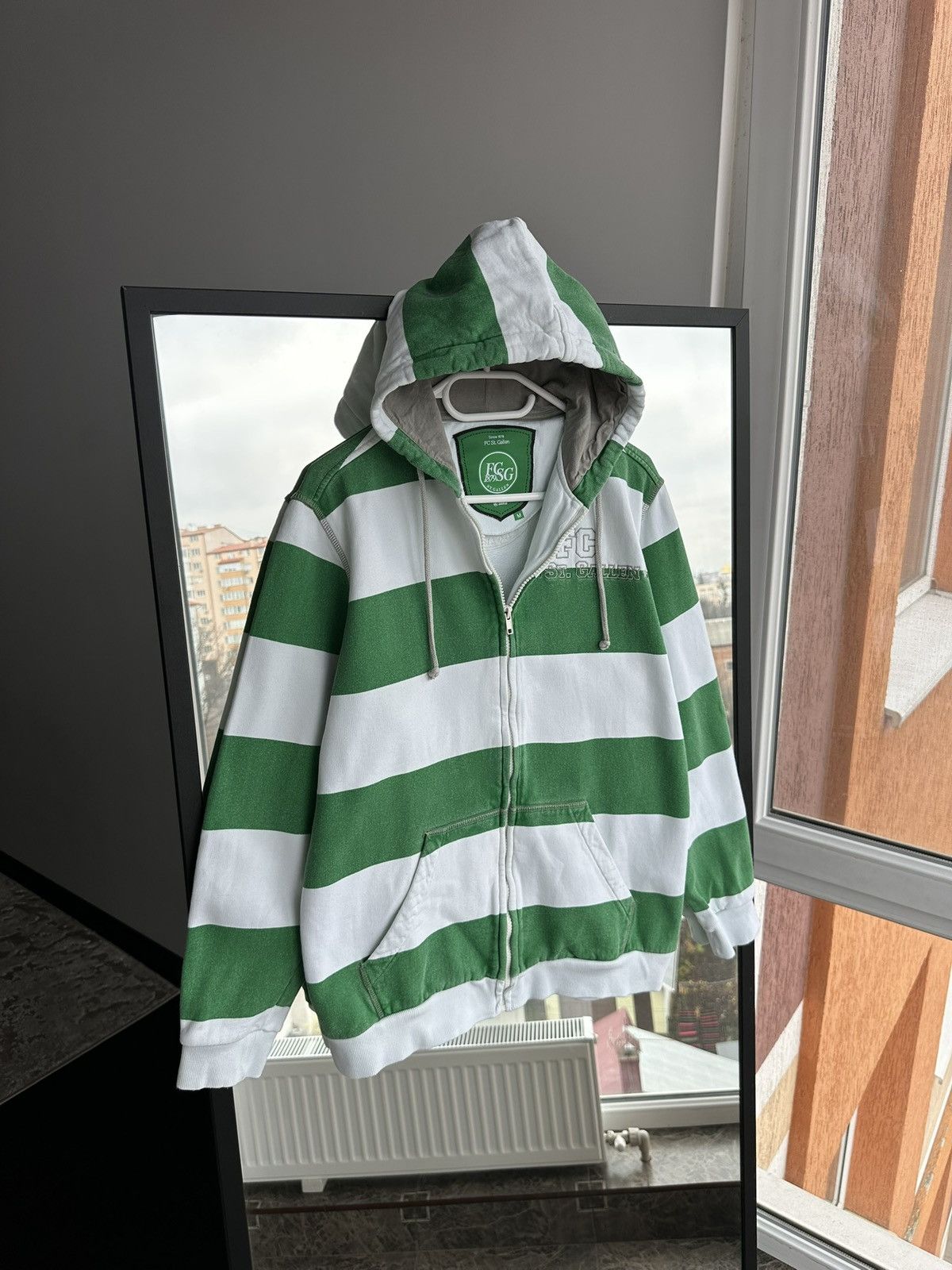 Vintage Vintage Jako FC St.Gallen Cotton Unisex Zip Hoodie Size US S / EU 44-46 / 1 - 1 Thumbnail