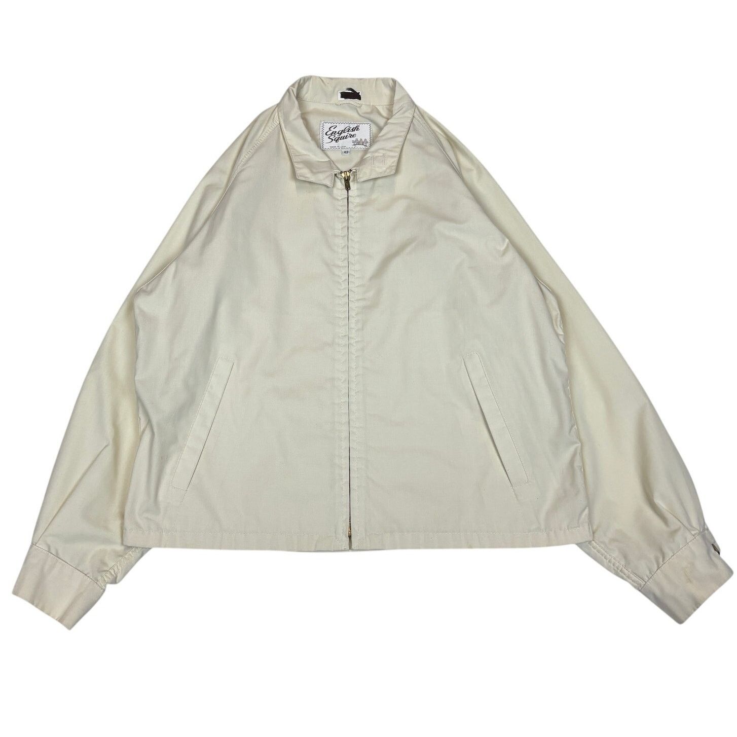 Vintage Vintage 70s English Squire Drizzler Zip Jacket Men's Large Size US L / EU 52-54 / 3 - 1 Thumbnail