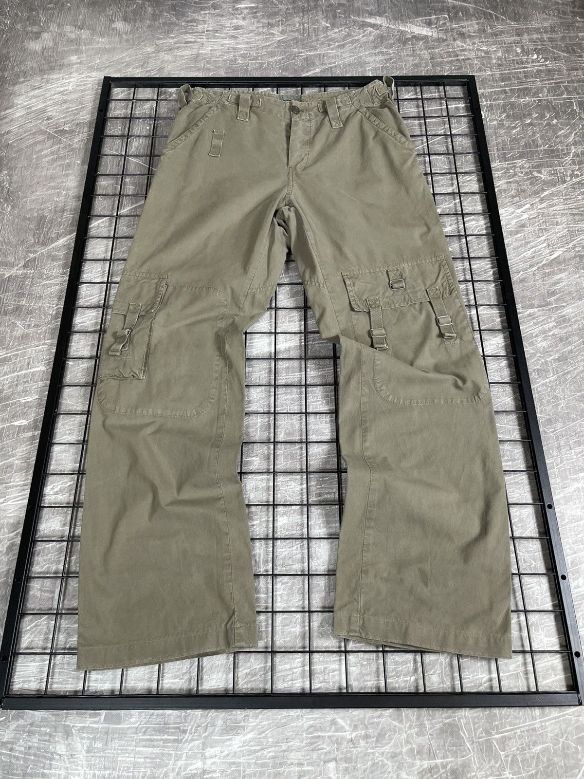 Junya Watanabe 2000s Archive Multi-pocket Pants Military GOA Japanese Style Size US 33 - 3 Thumbnail