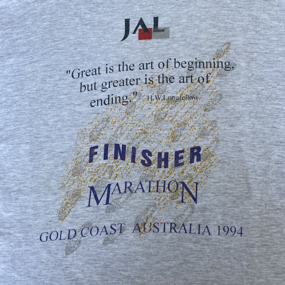 Nike × Vintage Vintage Rare Gold Coast Nike 1994 Australia Marathon Tee Size US L / EU 52-54 / 3 - 2 Thumbnail