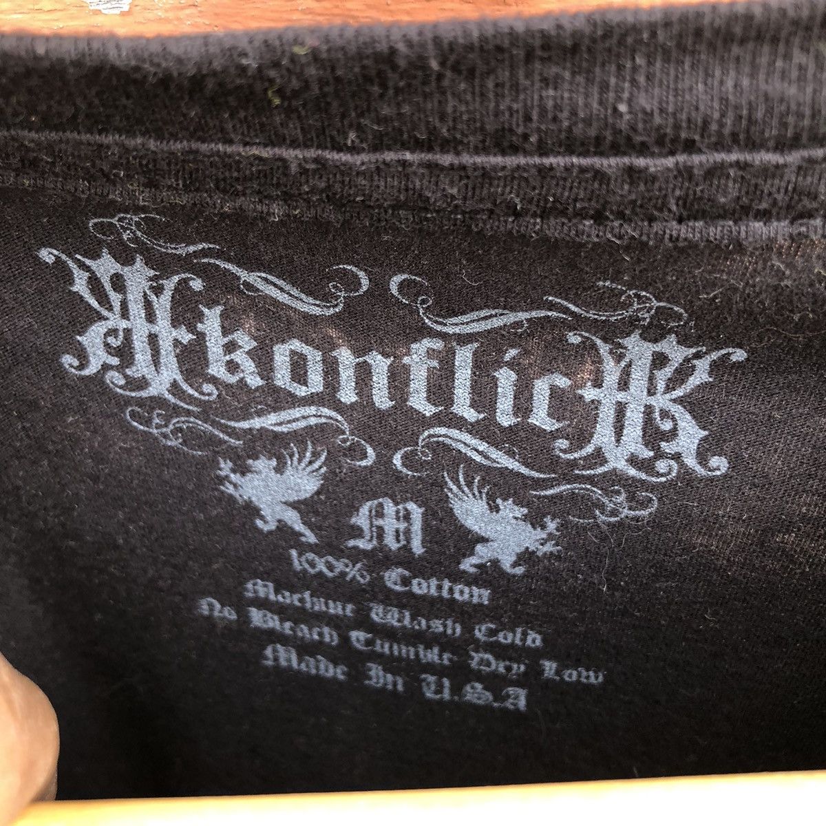 If Six Was Nine Konflic Wing Grunge Cyber Tshirt Size US M / EU 48-50 / 2 - 4 Thumbnail