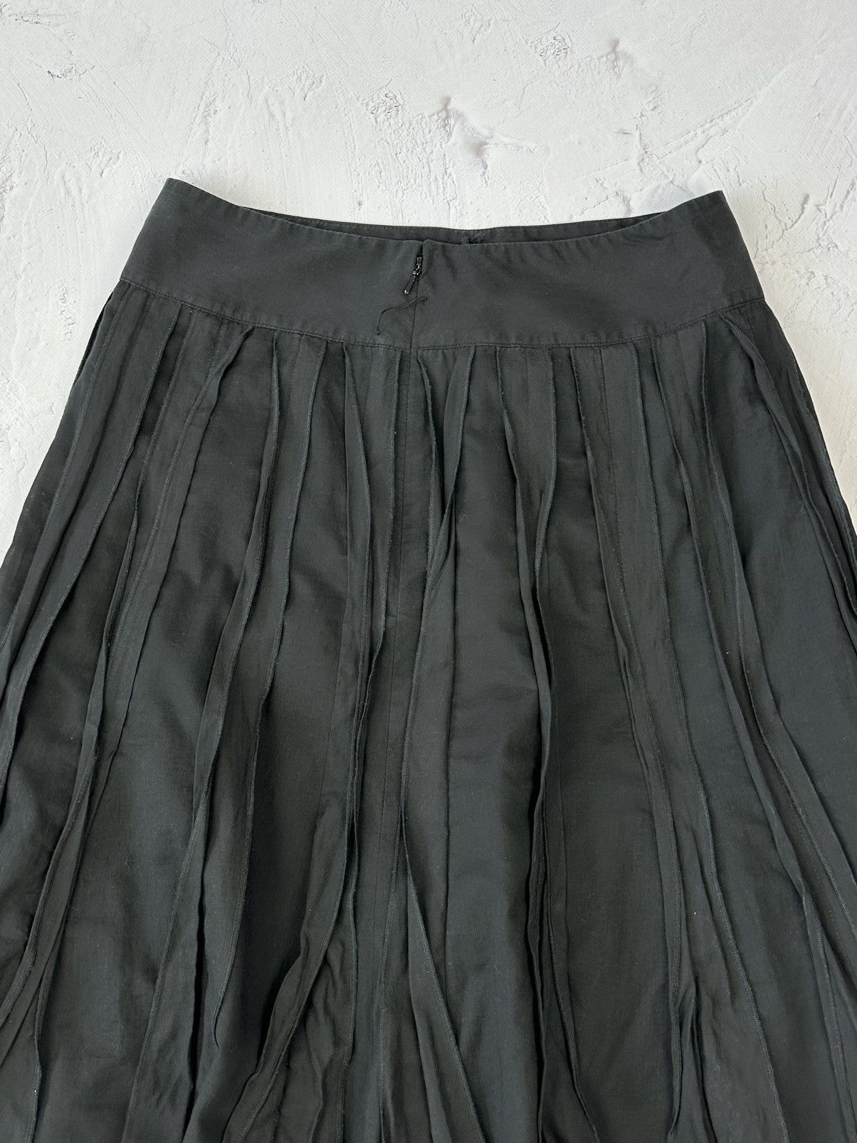 Vintage Vintage Flared Pleated Skirt Size 32" / US 10 / IT 46 - 6 Thumbnail