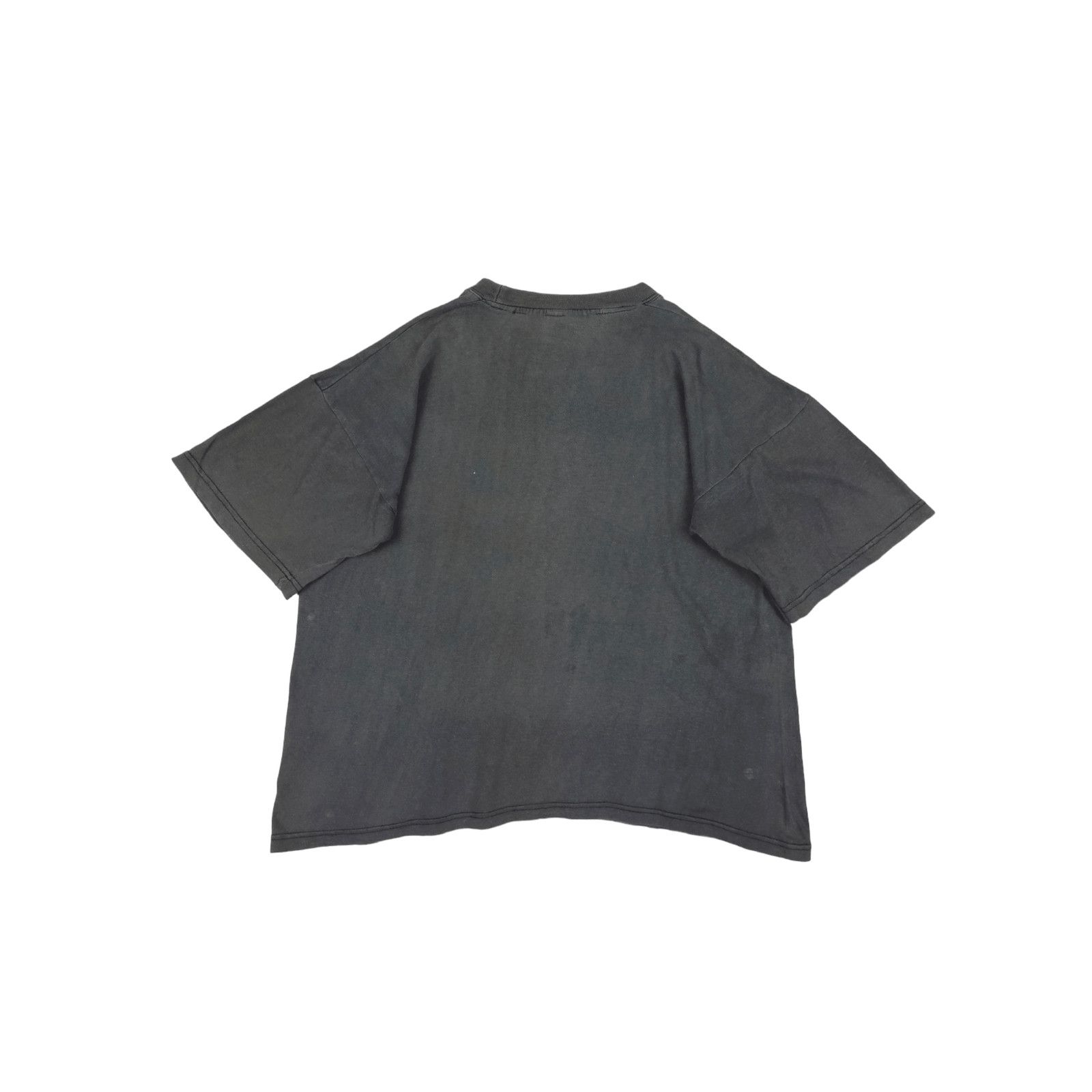 Band Tees × Vintage 💎 90's Linkin Park Sun Faded Thrashed Gray Cropped T-shirt Size US XL / EU 56 / 4 - 2 Thumbnail