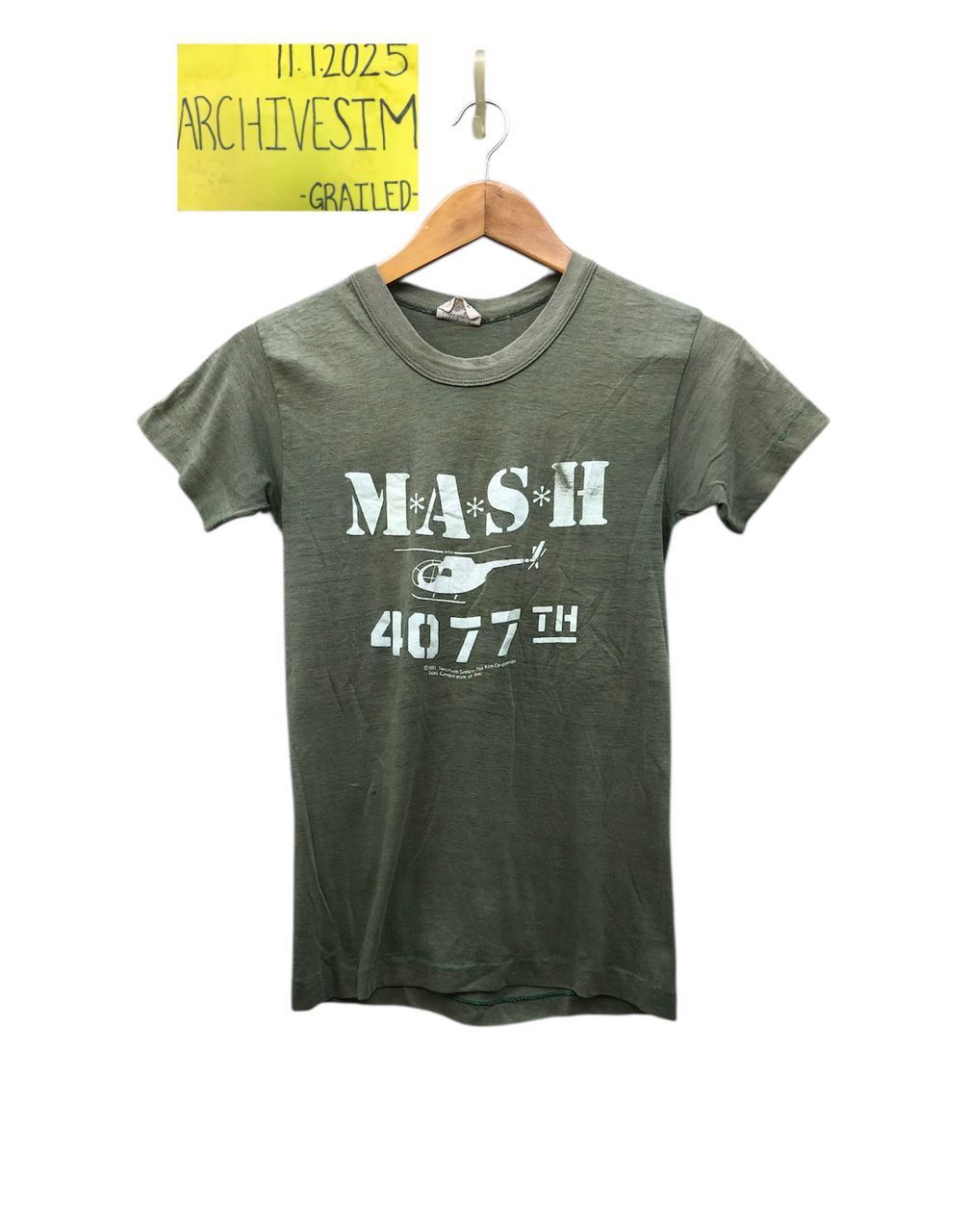 Vintage Vintage Army Movie MASH 4077 Tshirt Size US XS / EU 42 / 0 - 2 Thumbnail