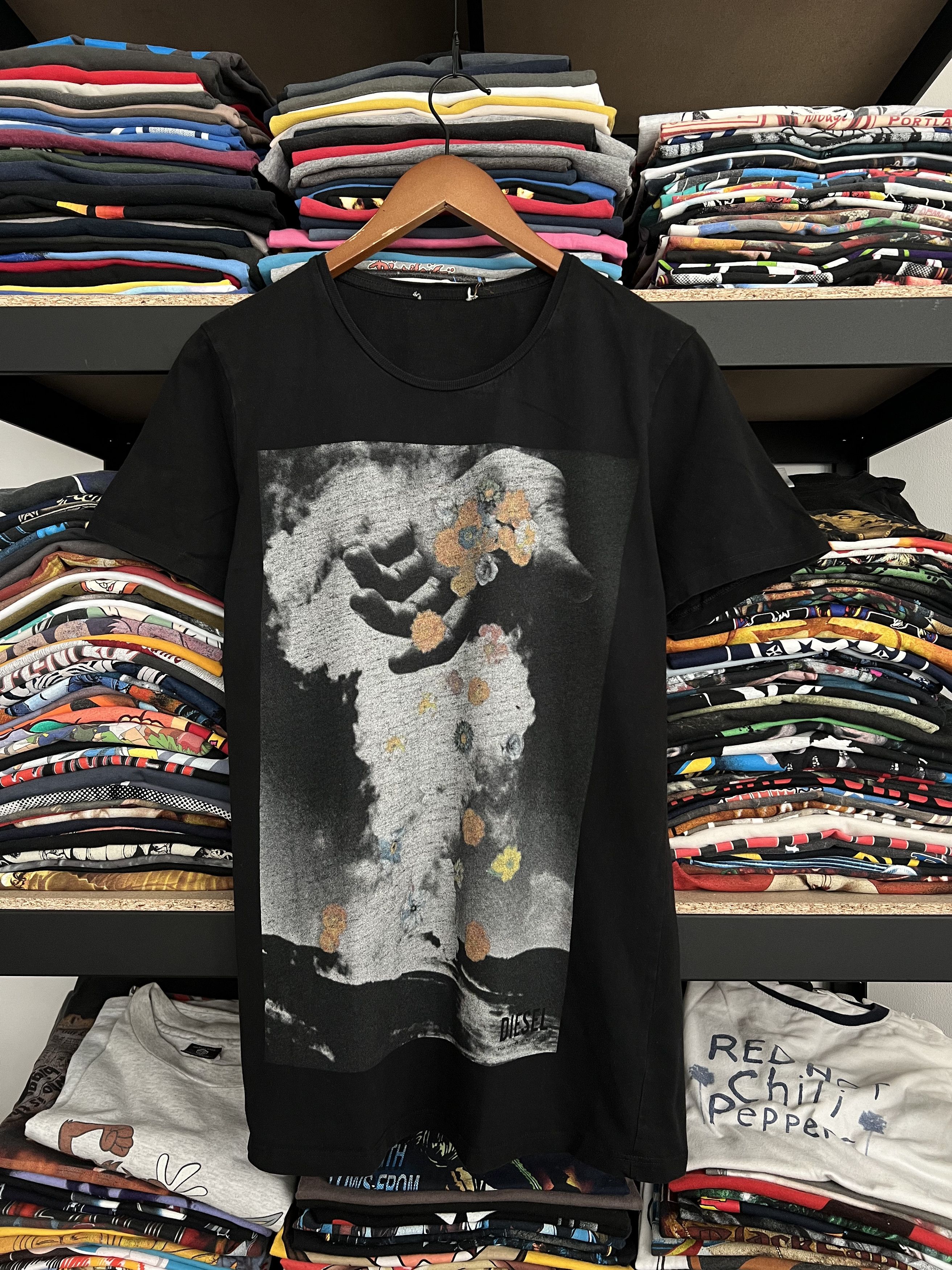 Diesel Diesel For Successful Living Black Tee Size US S / EU 44-46 / 1 - 1 Thumbnail