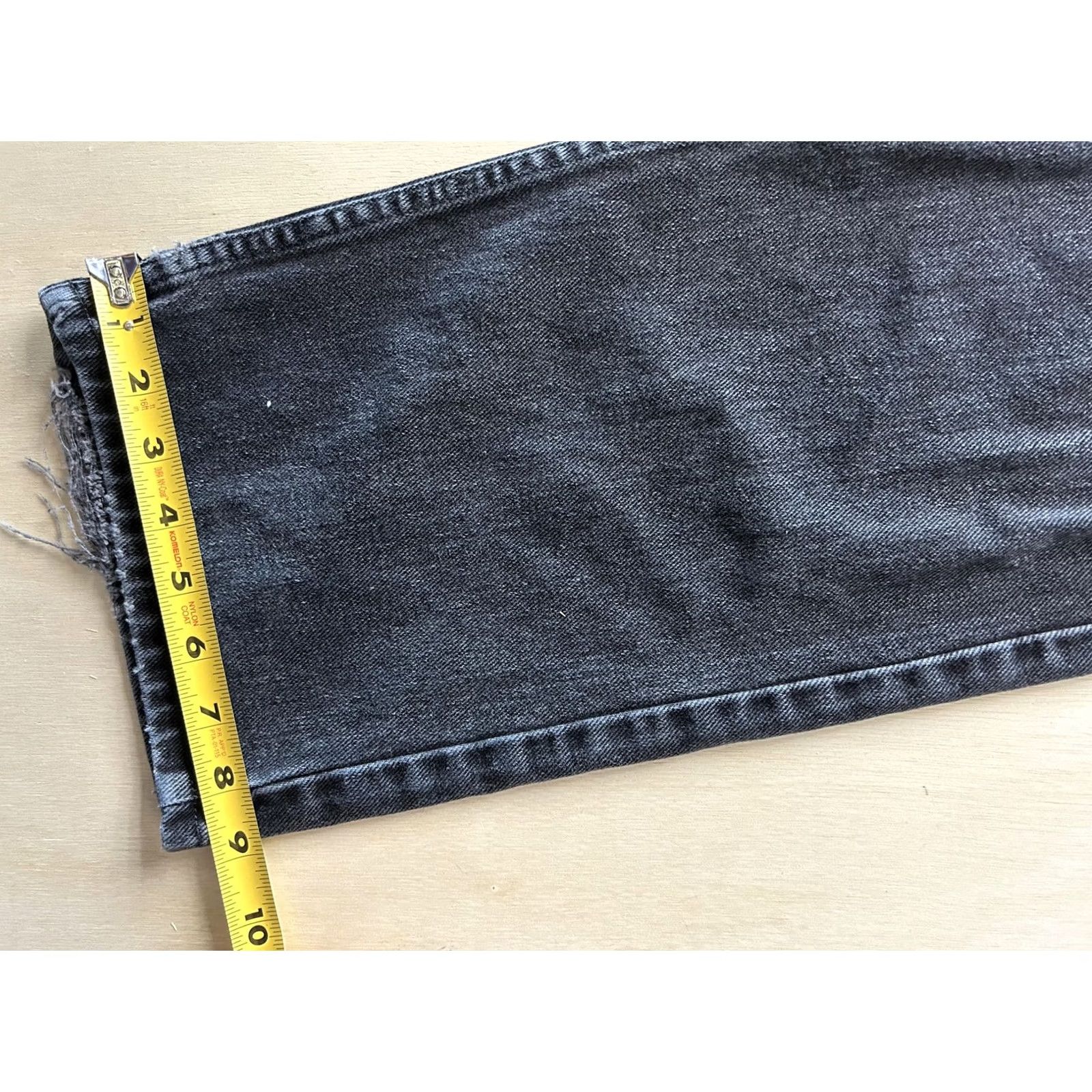 Wrangler Wrangler Jeans Mens Gray Denim Straight Leg Charcoal Wash Casual Pants Size US 40 / EU 56 - 7 Thumbnail