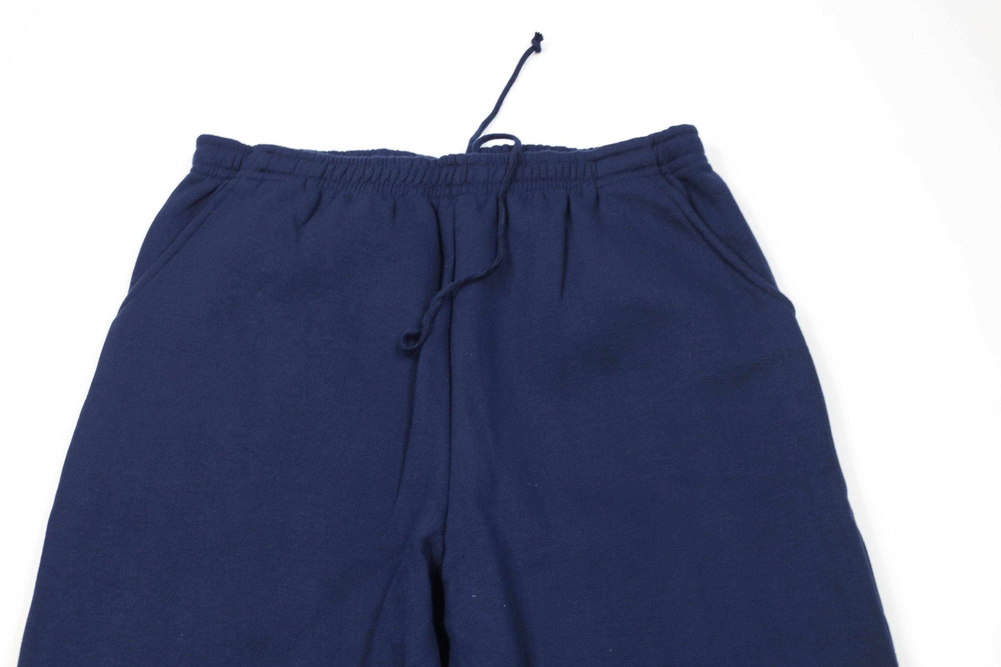 Vintage Vintage 90s Streetwear Heavyweight Sweatpants Joggers Blue Size US 38 / EU 54 - 2 Thumbnail