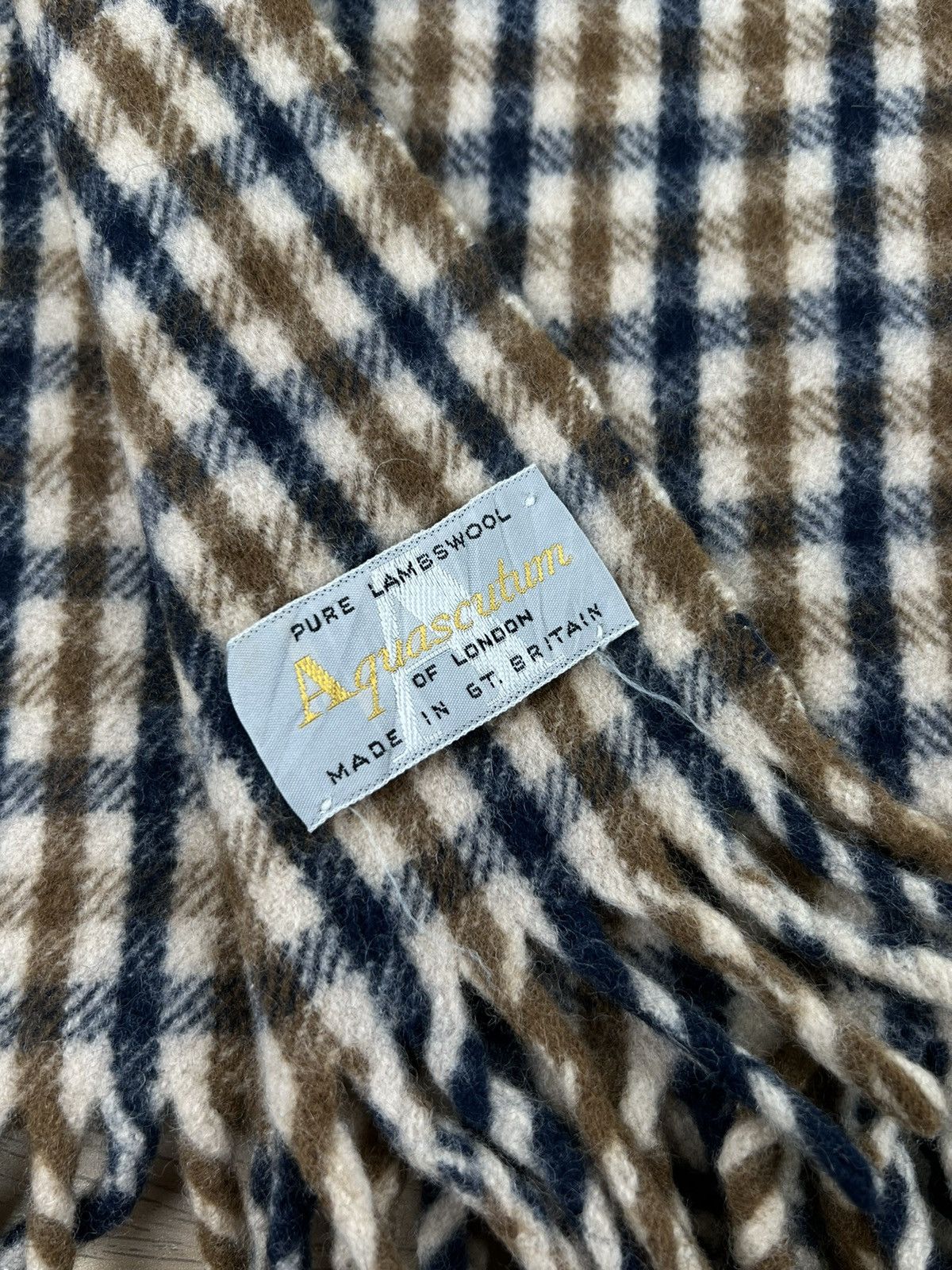 Aquascutum Aquascutum Scarf / Muffler / Neckwear M056 Size ONE SIZE - 4 Thumbnail