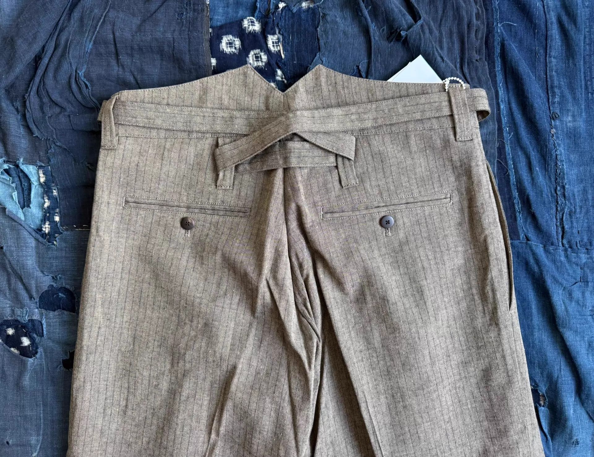 Visvim VISVIM 22AW HAKAMA PANTS SANTOME GRAY Size 2 Size US 32 / EU 48 - 5 Thumbnail