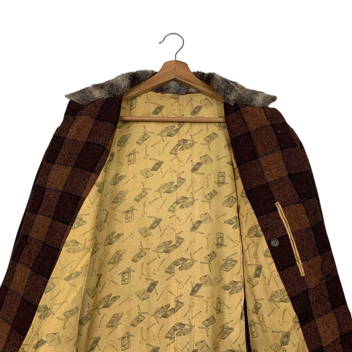 Vintage Vintage 80’s Classic Retro Checked Wool Jacket #2868-C129 Size US L / EU 52-54 / 3 - 12 Thumbnail