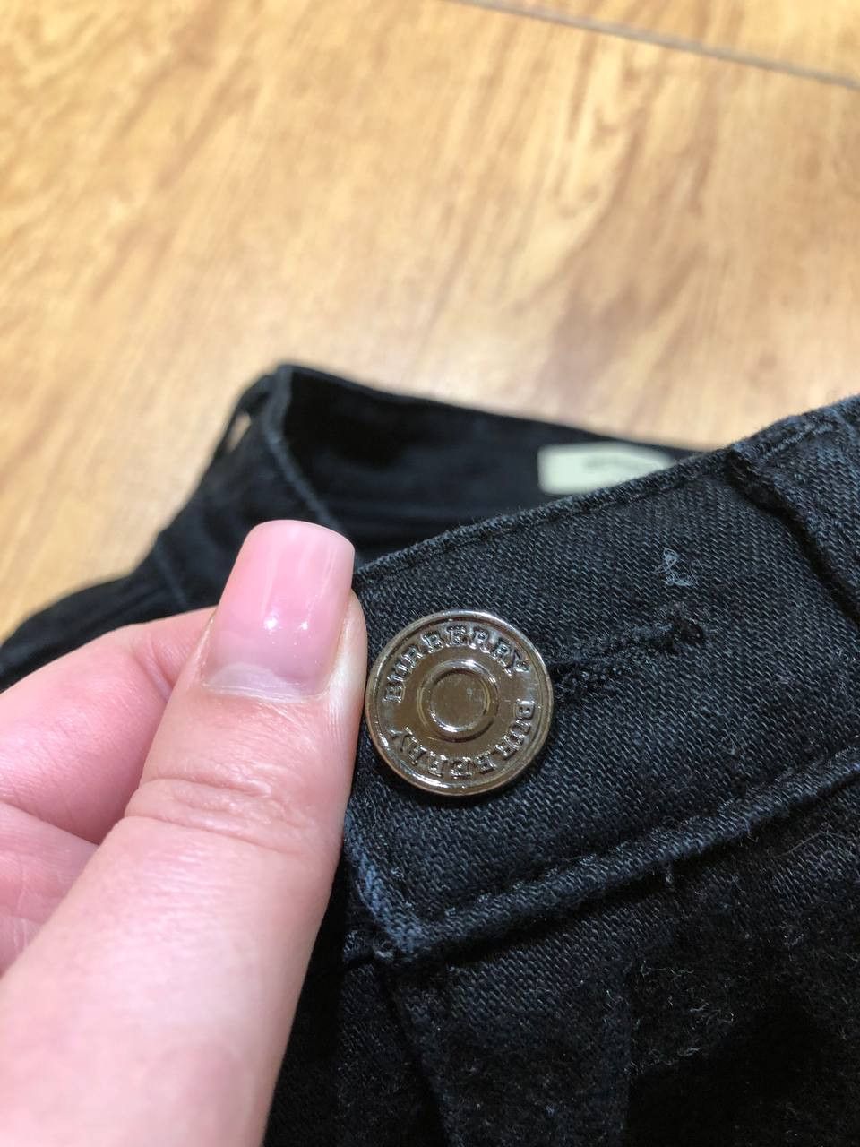 Burberry Burberry London Black Denim Jeans streetwear Size 23" - 5 Thumbnail