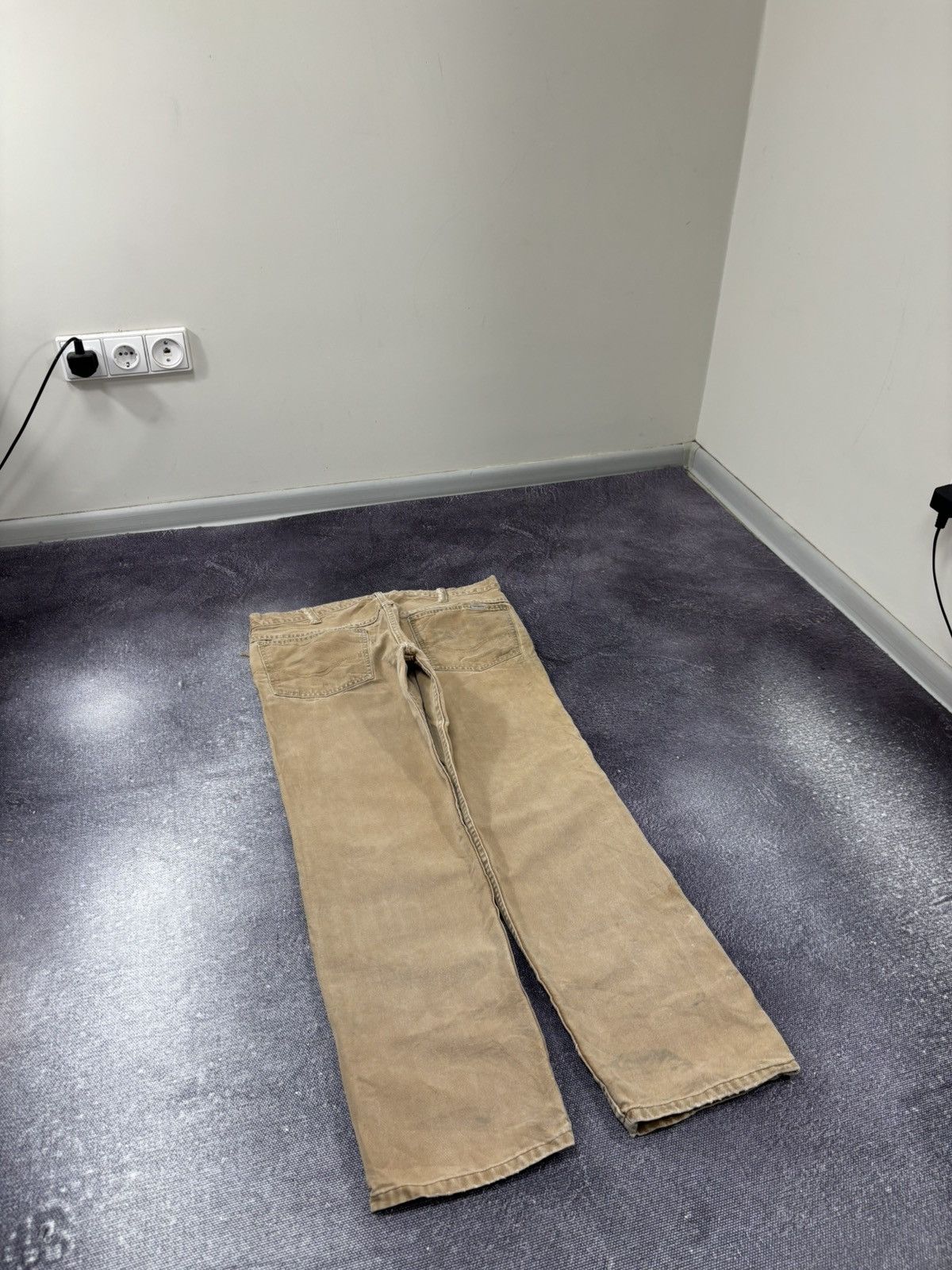 Carhartt Vintage 90s Carhartt USA Made Carpenter Work Baggy Pants Size US 38 / EU 54 - 3 Thumbnail