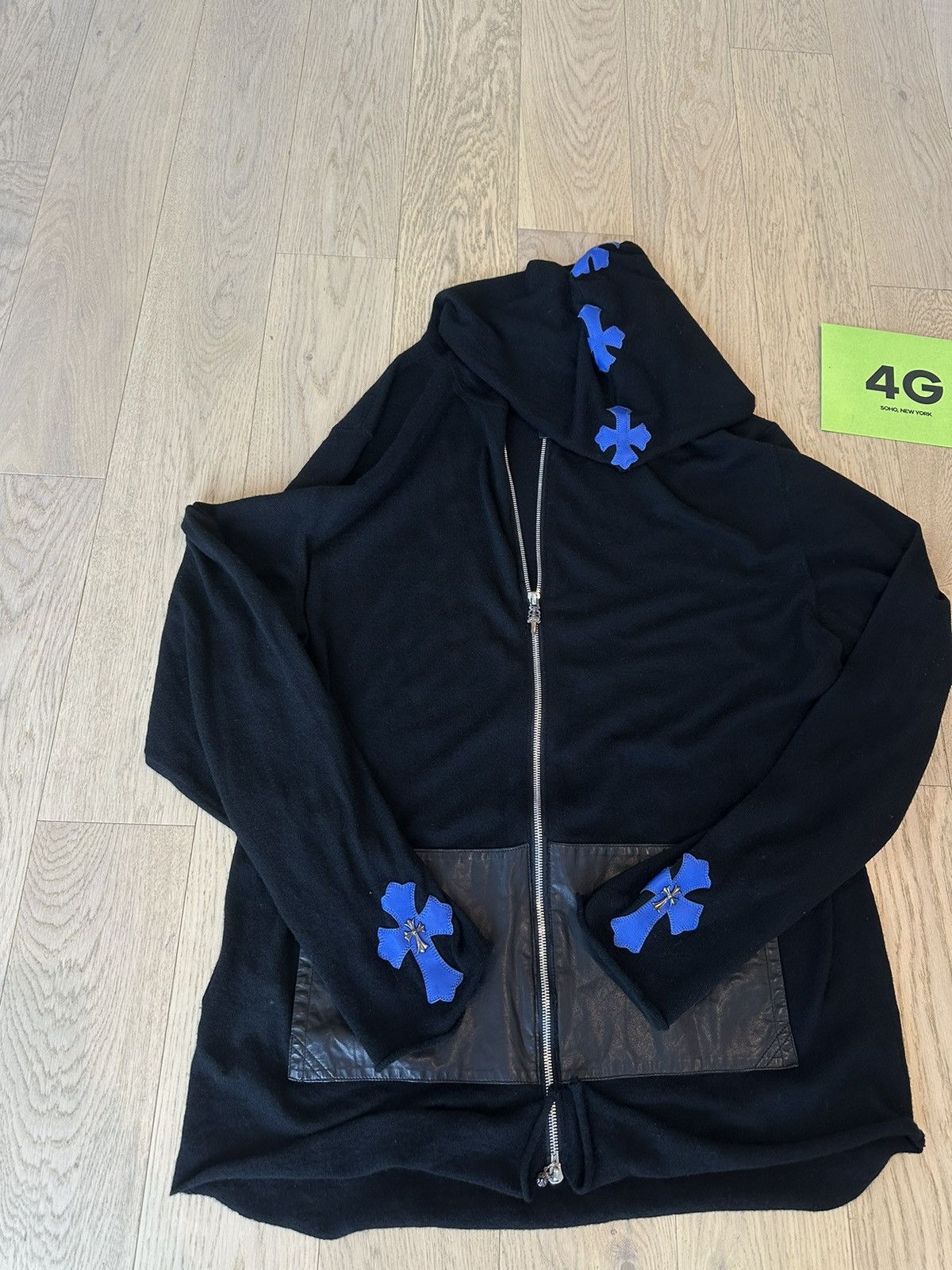 Chrome Hearts CHROME HEARTS 1:1 CROSS PATCH HOODIE L XL Size US L / EU 52-54 / 3 - 2 Thumbnail
