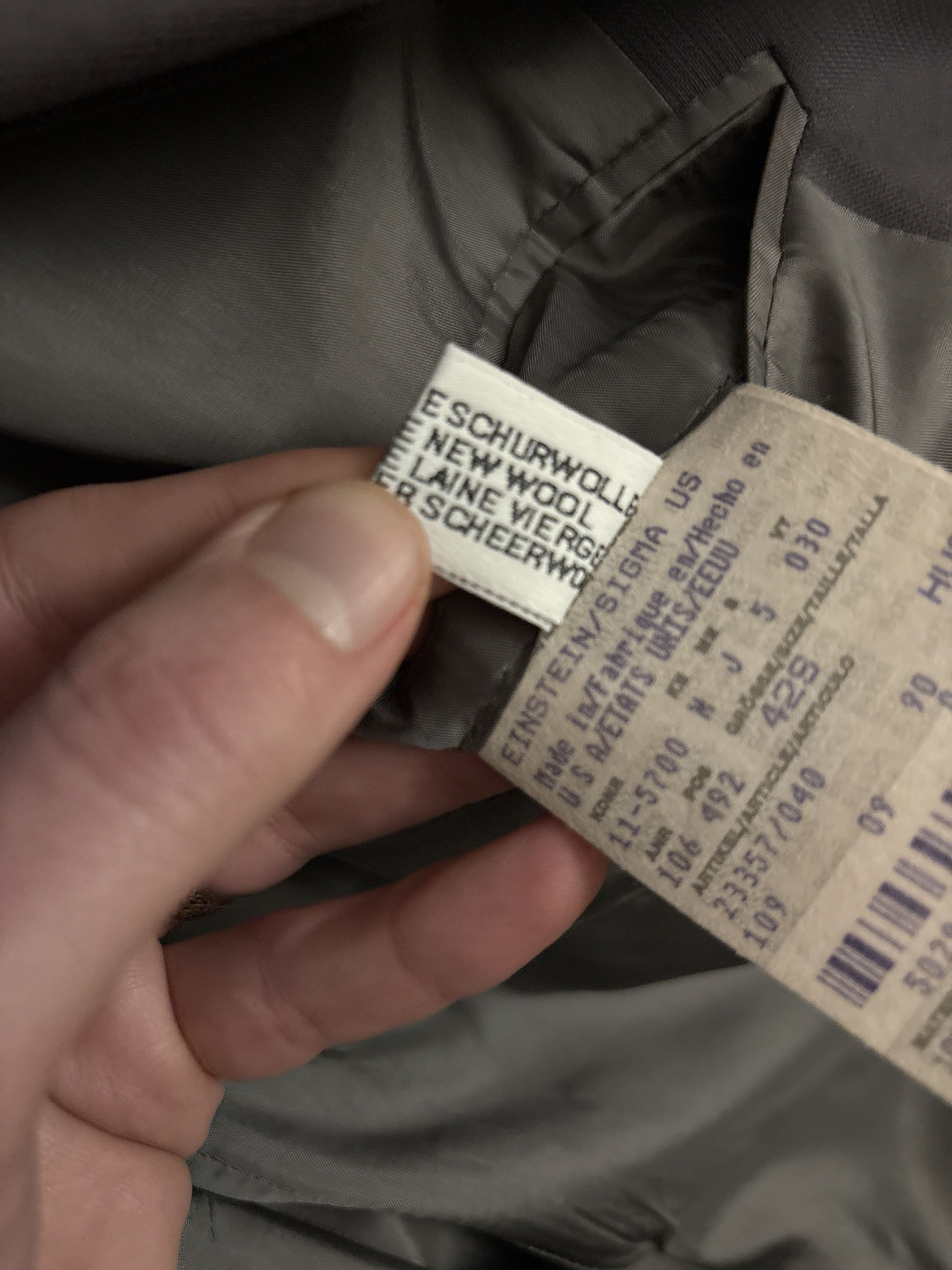 Hugo Boss EINSTEIN / SIGMA Blazer 100% wool Size 42S - 4 Thumbnail