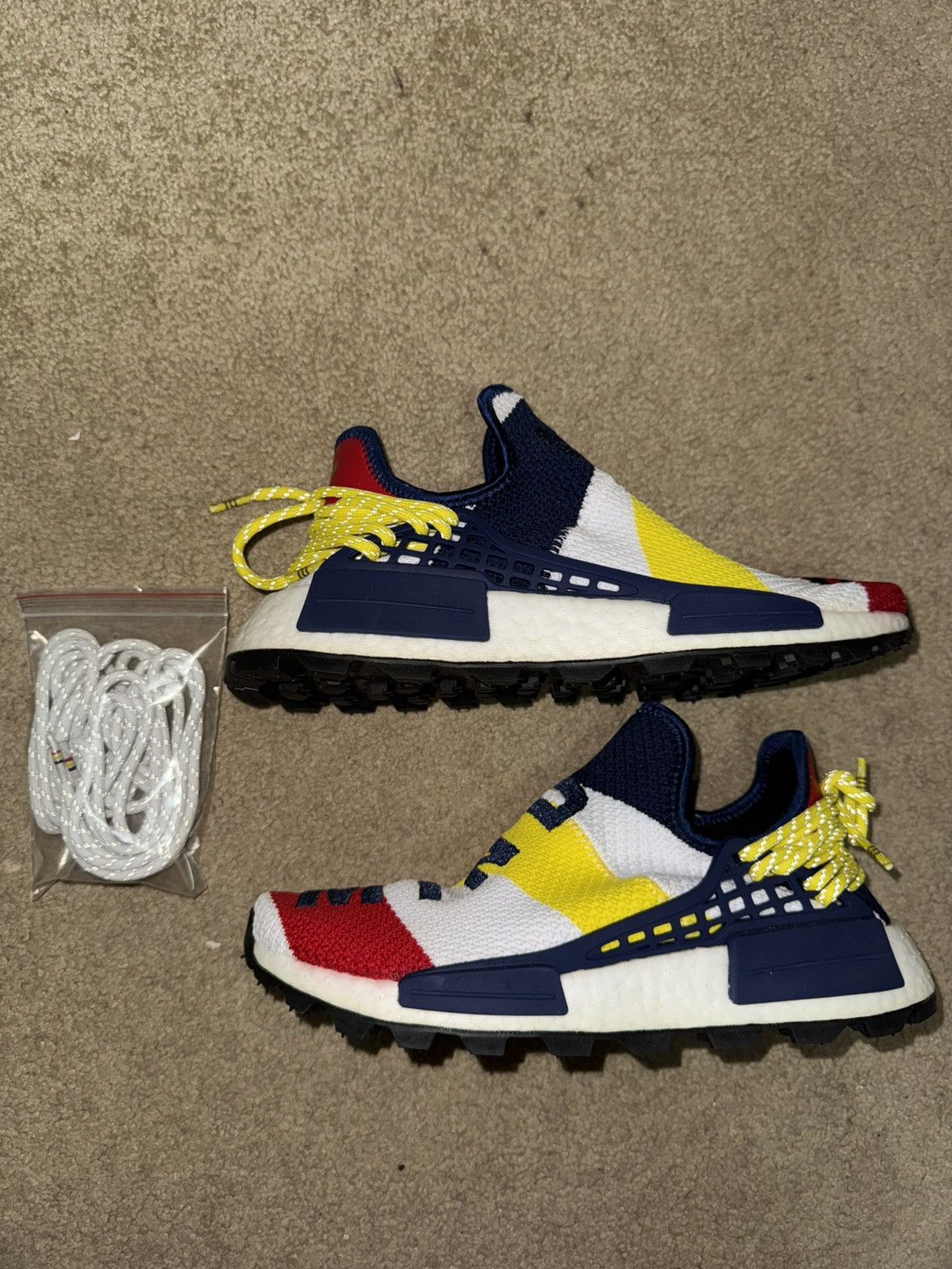 Adidas Pharrell Williams x BBC HU NMD Size US 7 / EU 40 - 2 Thumbnail