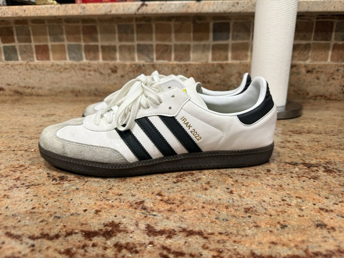 Adidas × IRAK IRAK x adidas Samba “White/Black” (2022 Release) Size US 11.5 / EU 44-45 - 3 Thumbnail