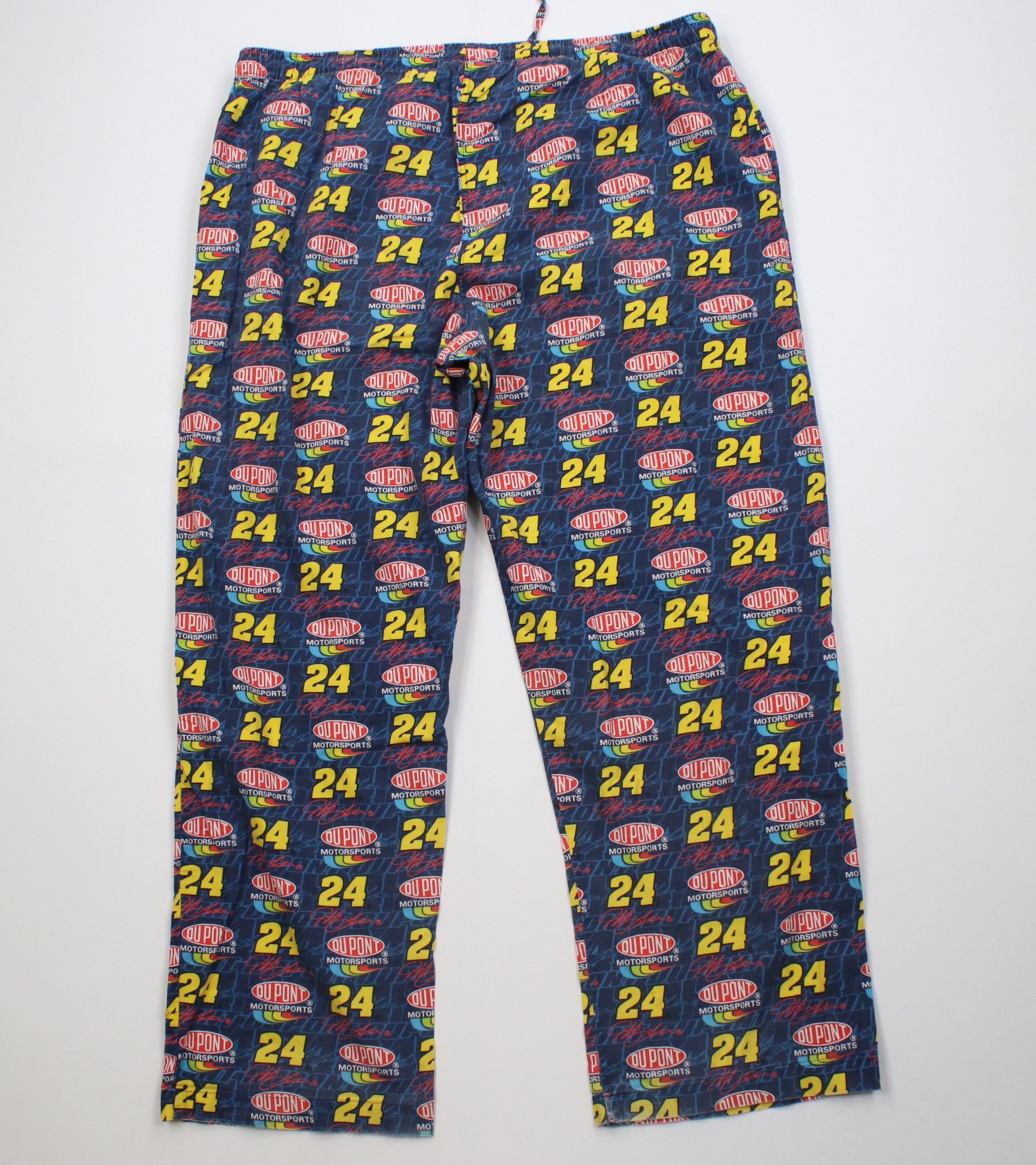 Vintage Vintage 90s Y2K NASCAR Gordon Racing Wide Leg Pants Pajamas Size US 38 / EU 54 - 10 Thumbnail