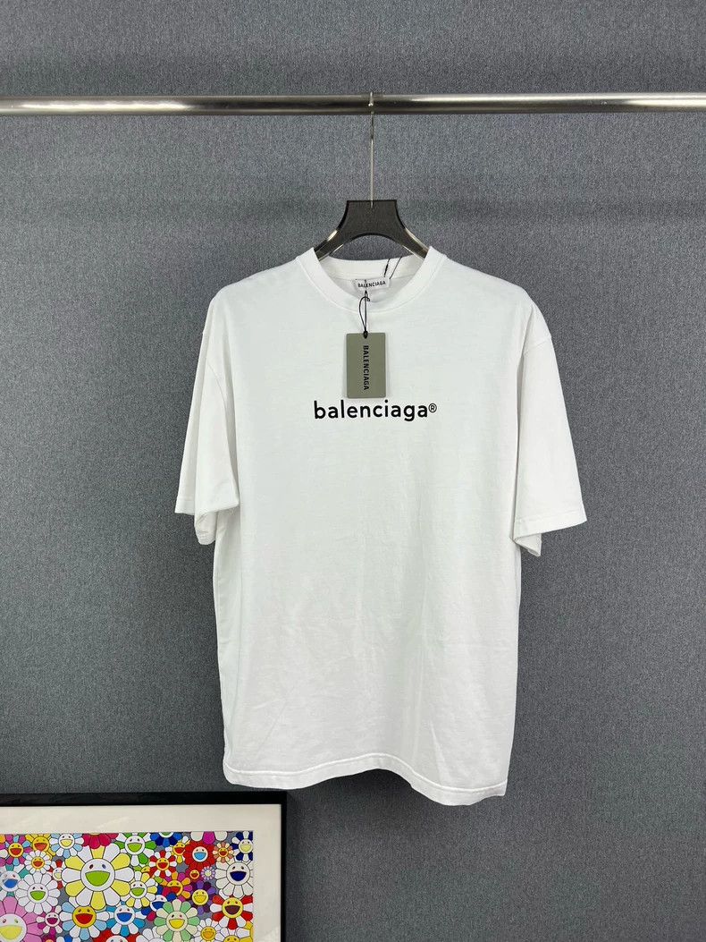 Balenciaga Balenciaga Mailbox printing LOGO short sleeve Size US S / EU 44-46 / 1 - 1 Thumbnail