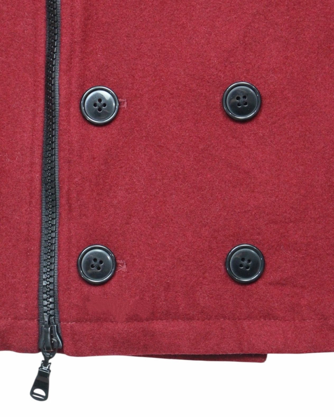 If Six Was Nine 2000S SEMANTIC DESIGN JAPAN DETACHABLE HOODED WOOL JACKET Size US L / EU 52-54 / 3 - 6 Thumbnail