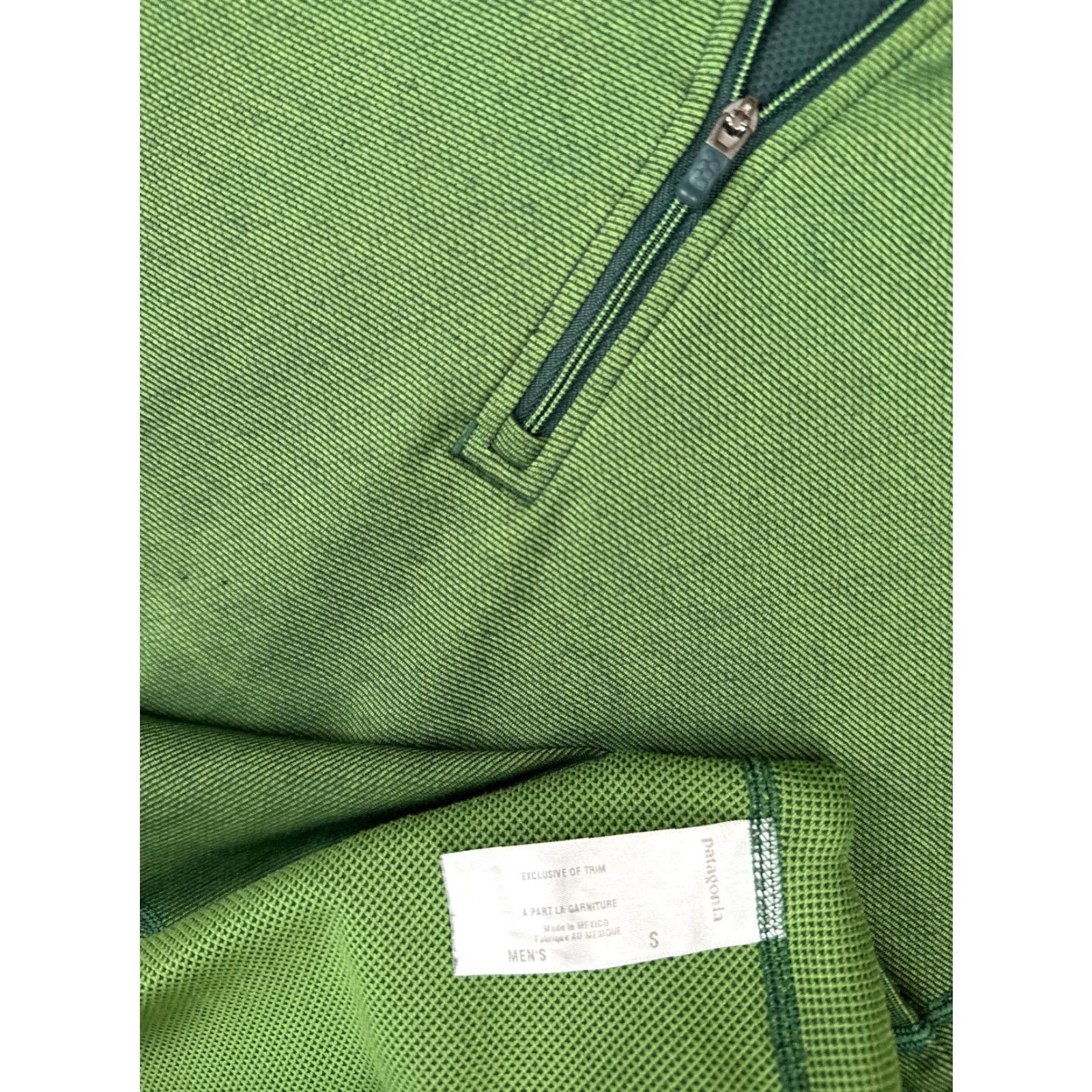 Patagonia Patagonia Shirt Men Small Green 1/4 Zip Polyester Long Sleeve Camp Hike READ Size US S / EU 44-46 / 1 - 7 Thumbnail