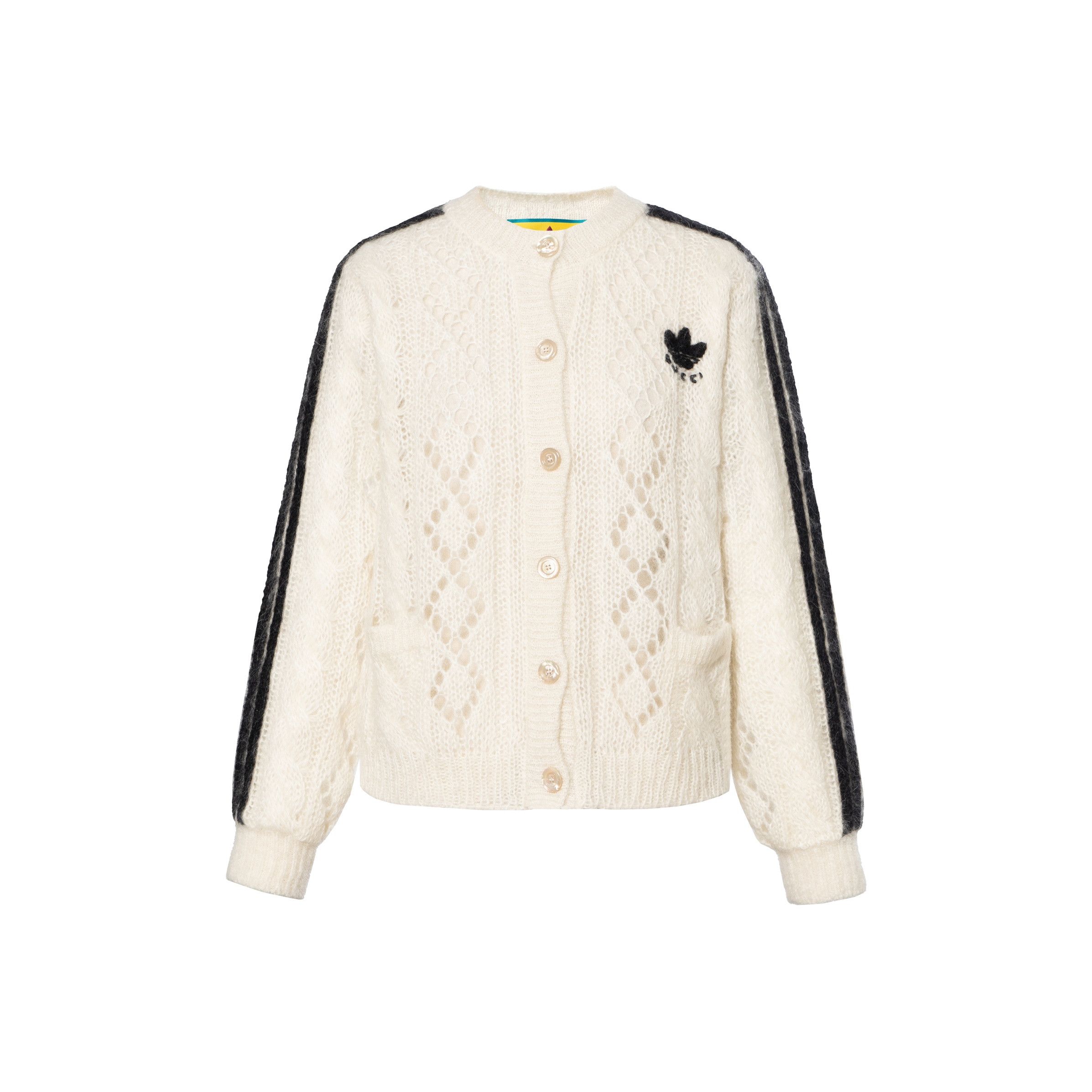 Gucci Gucci x Adidas Trefoil Knit Cardigan XS Size XS / US 0-2 / IT 36-38 - 1 Thumbnail