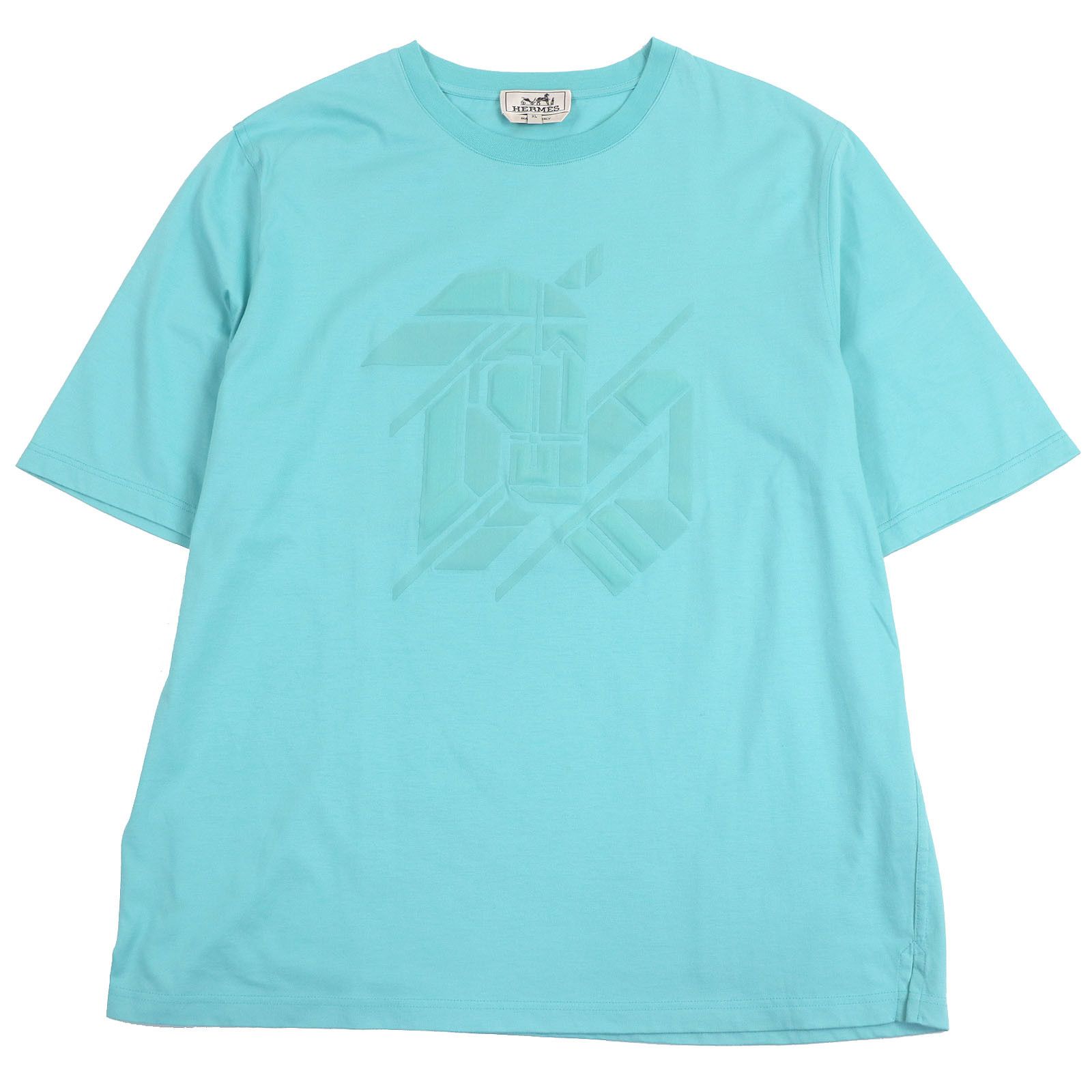 Hermes Hermes Hermès Chevaux en symmetry Cotton T-shirt XL Cotton 