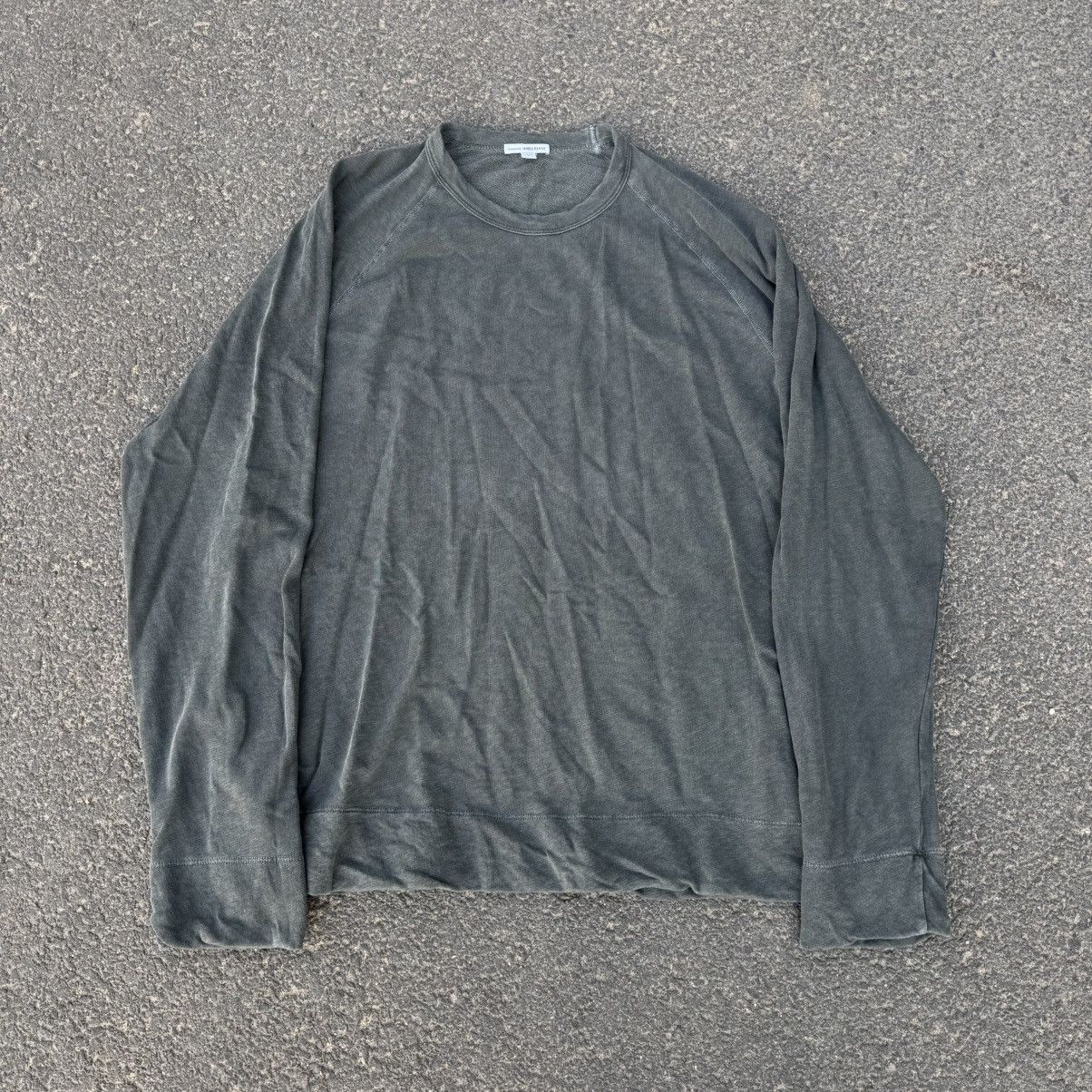 James Perse James Perse Vintage French Terry Sweatshirt Washed USA Made Size US XXL / EU 58 / 5 - 10 Thumbnail