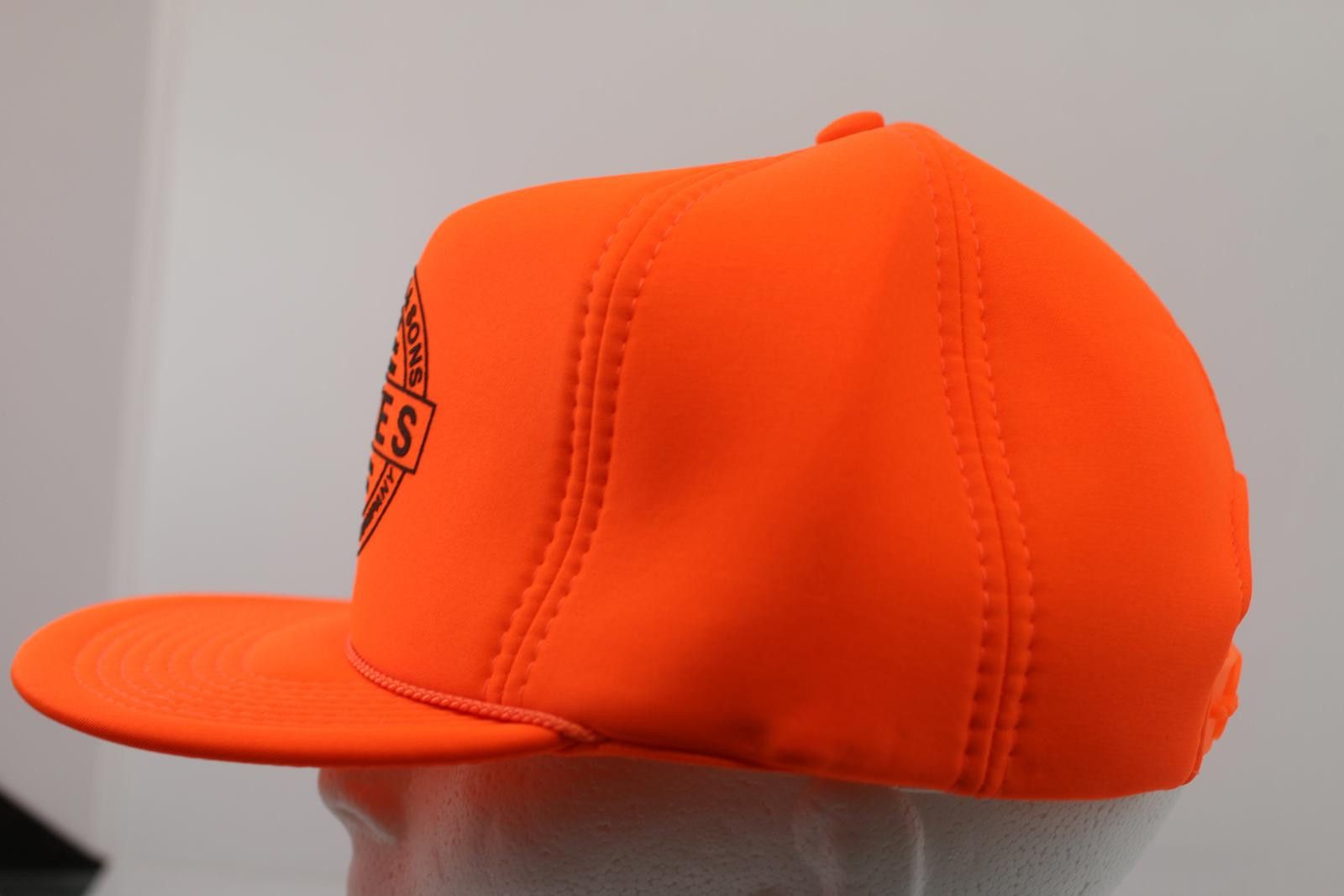 The Hundreds Vintage W.G. Yates & Sons Orange Safety Cap Construction #1 Size ONE SIZE - 3 Thumbnail
