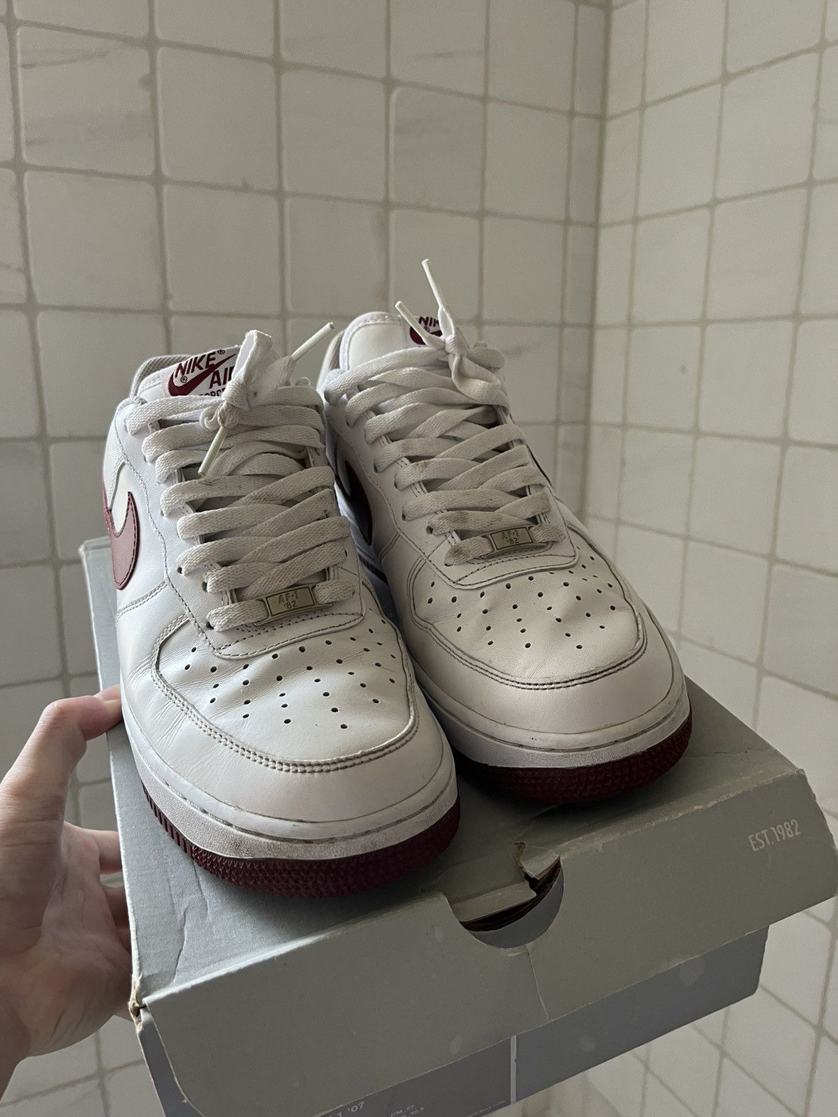 Nike Nike Air Force 1 Low AF1 Battlefield Size US 9 / EU 42 - 4 Thumbnail