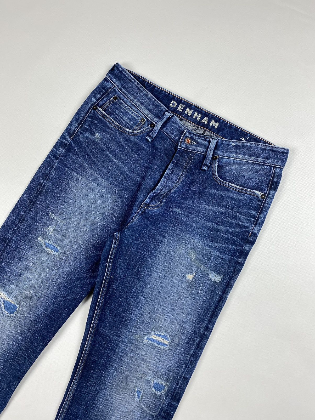 DENHAM × Japanese Brand Denham Crop Low Crotch men’s jeans size 32 Size US 32 / EU 48 - 4 Thumbnail